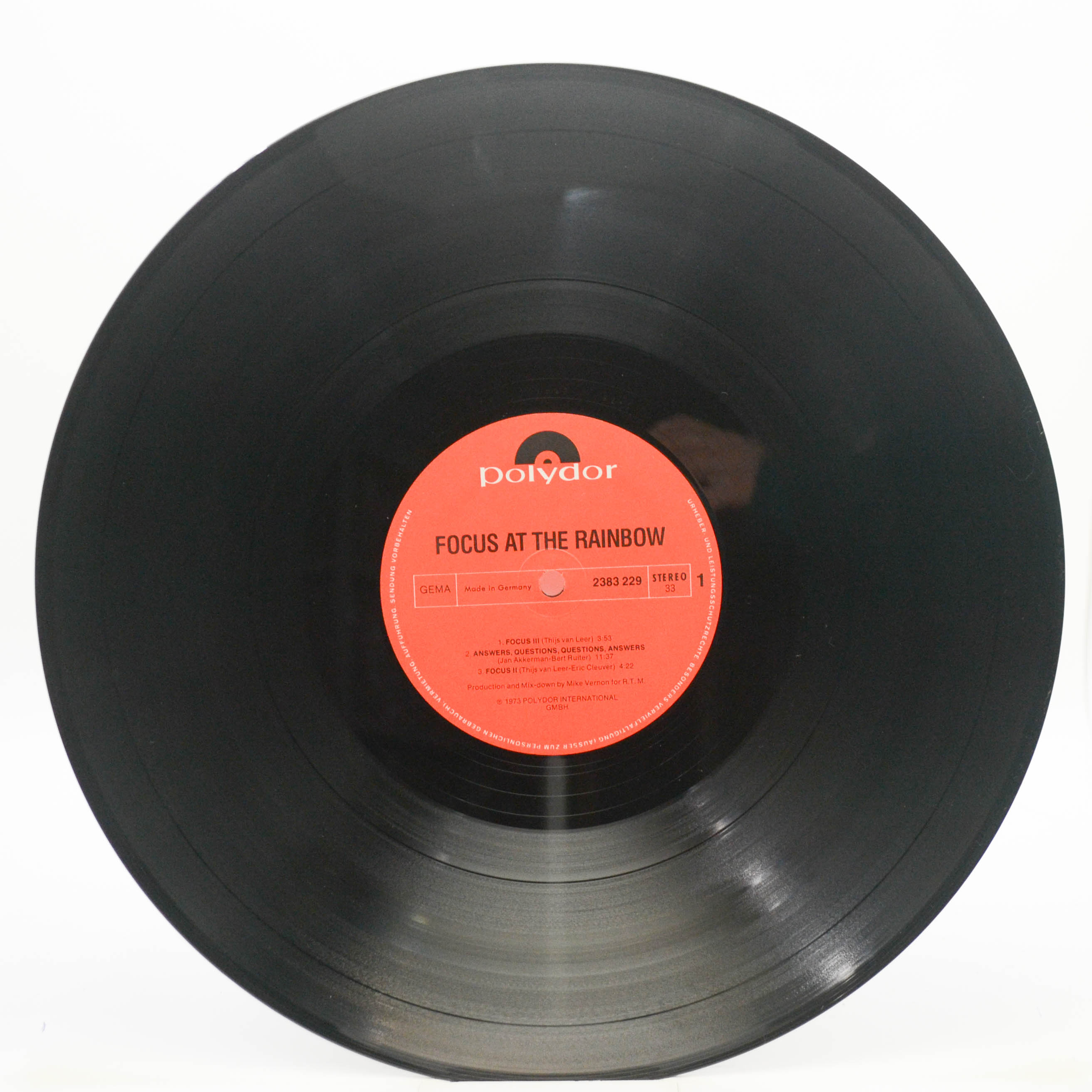 Focus — At The Rainbow, 1973