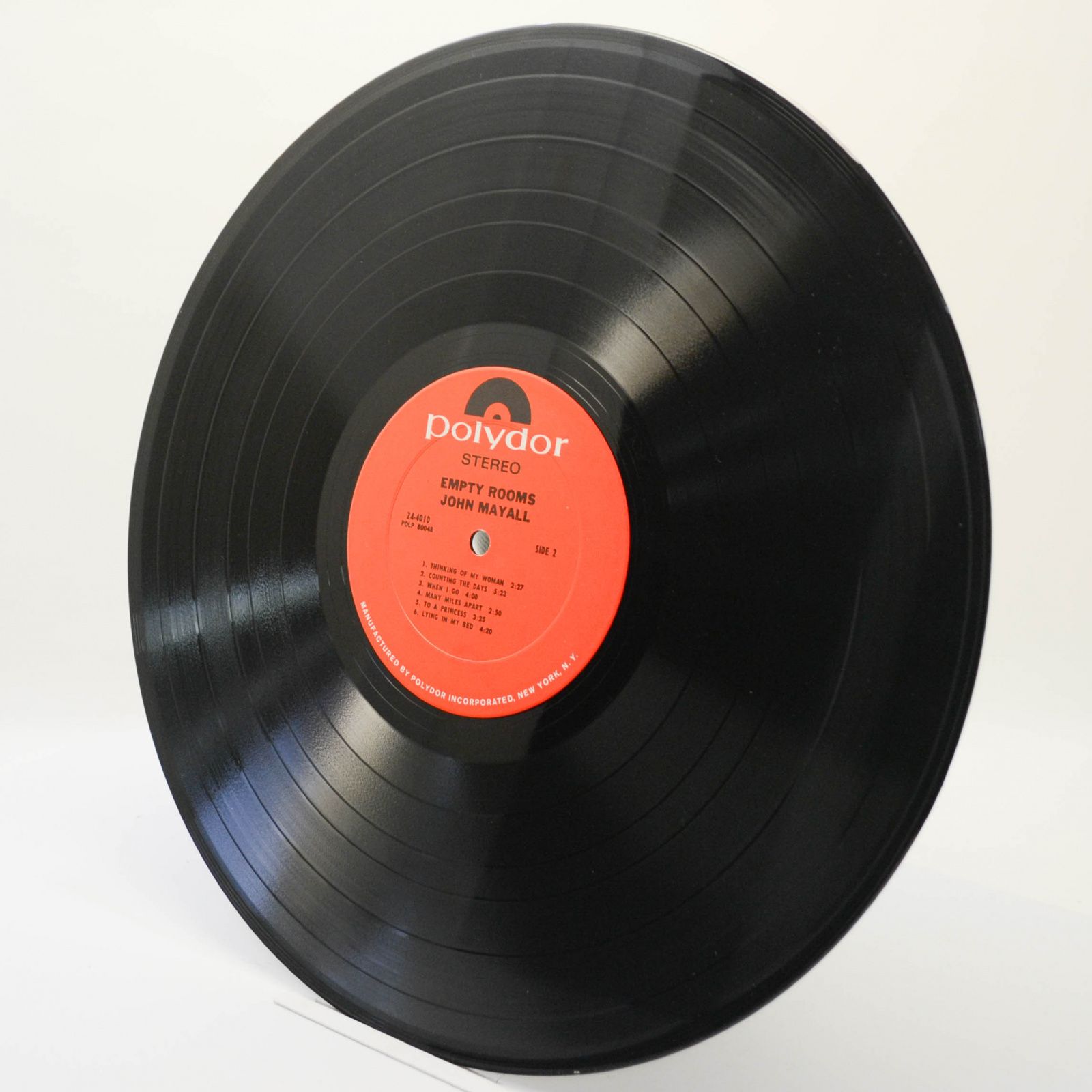 John Mayall — Empty Rooms (USA), 1970