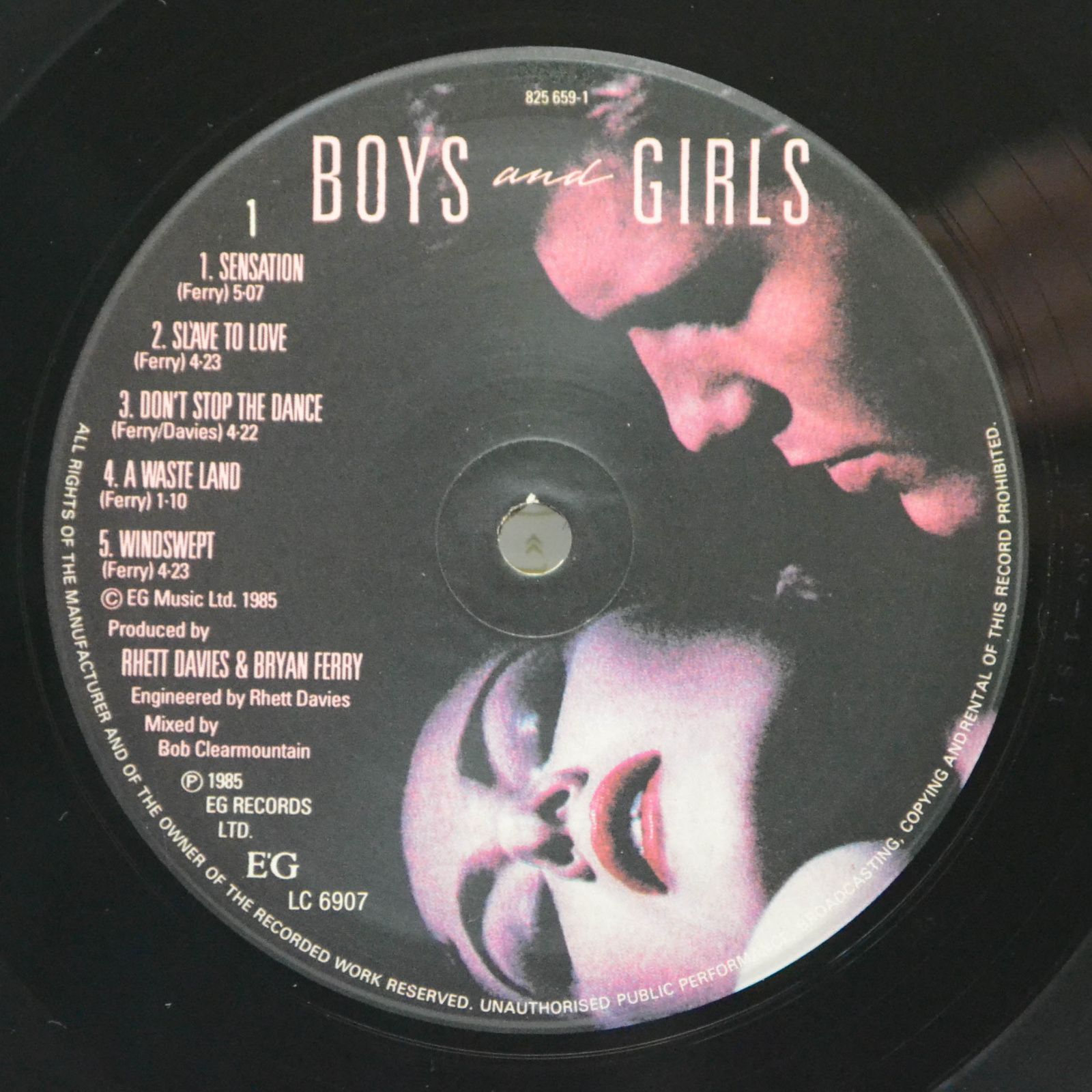 Bryan Ferry — Boys And Girls, 1985