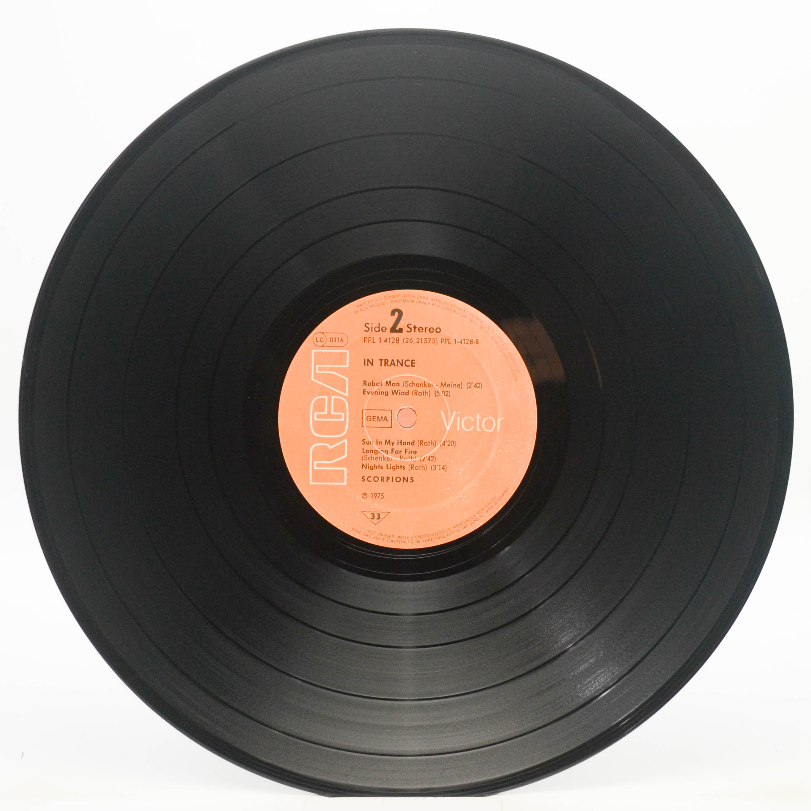 Виниловая пластинка Scorpions — In Trance, 1975