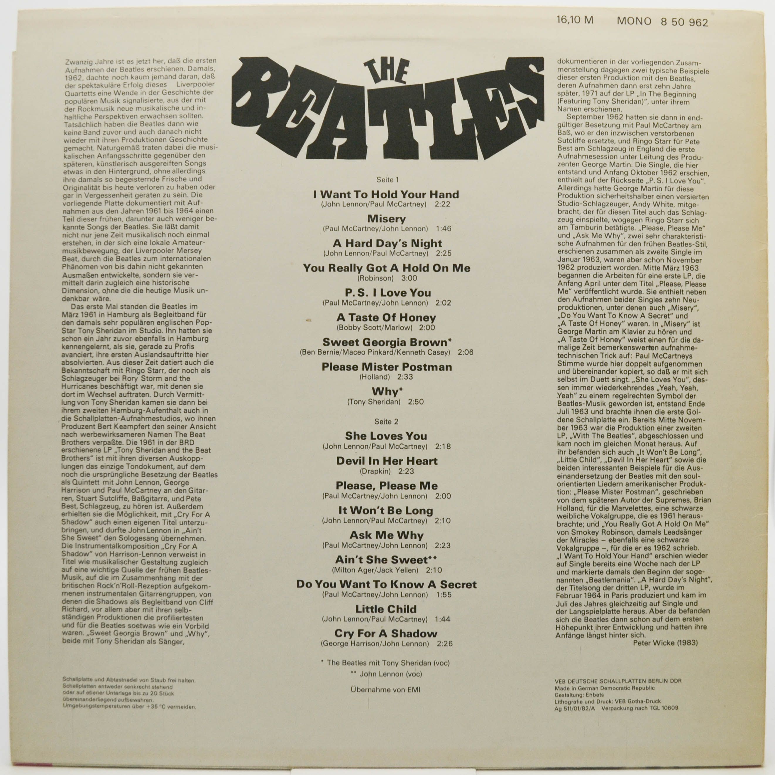 Beatles — The Beatles, 1983