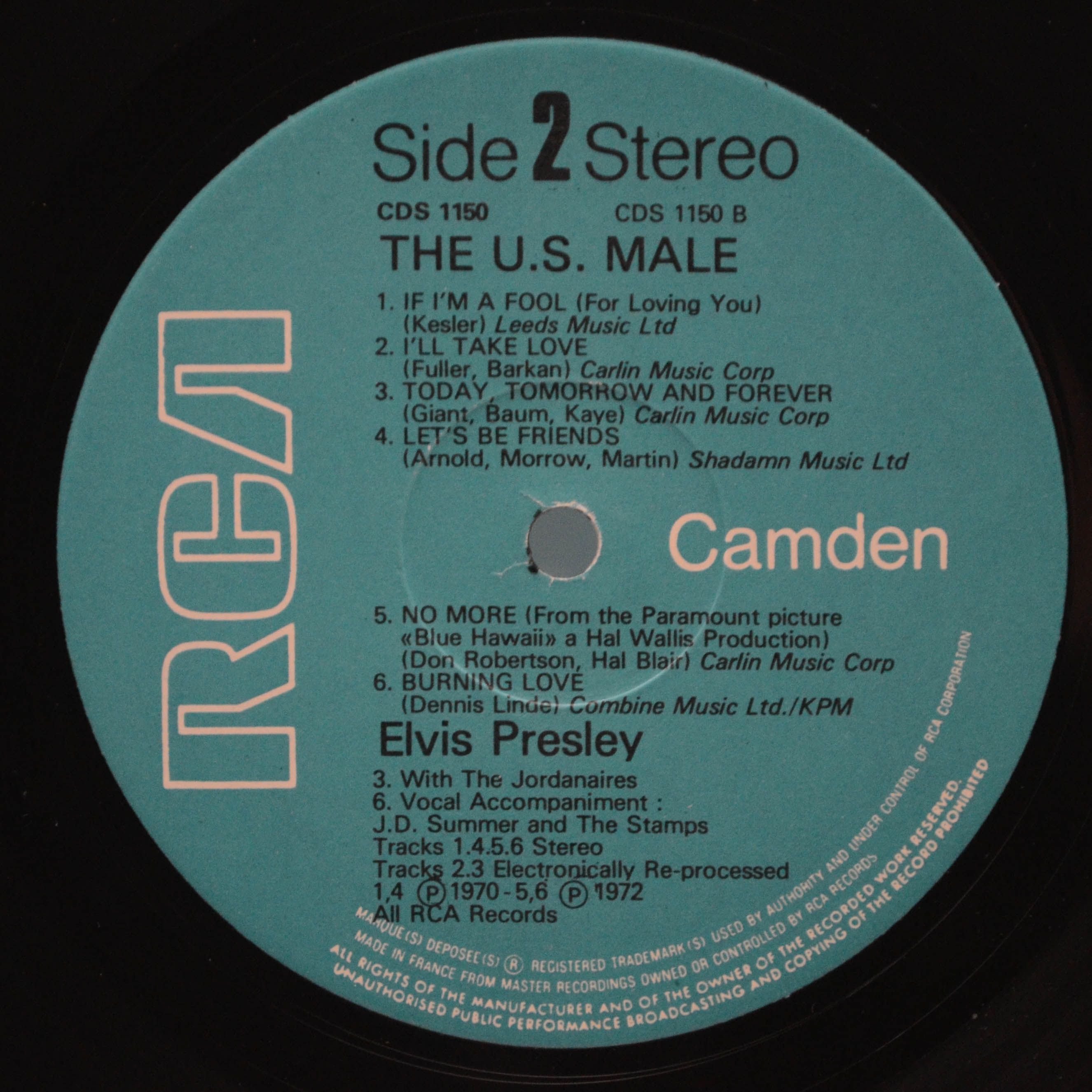 Elvis Presley — The U.S. Male (UK), 1975