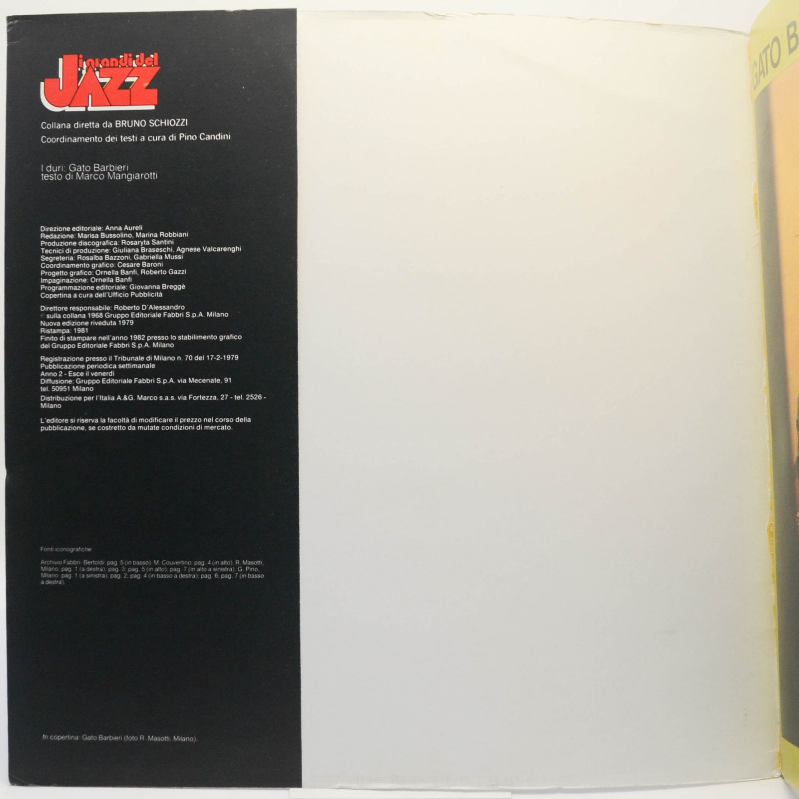 Виниловая пластинка Gato Barbieri — Gato Barbieri, 1980