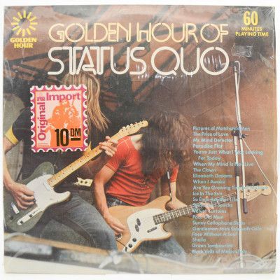 Виниловая пластинка Golden Hour Of Status Quo (UK), 1973