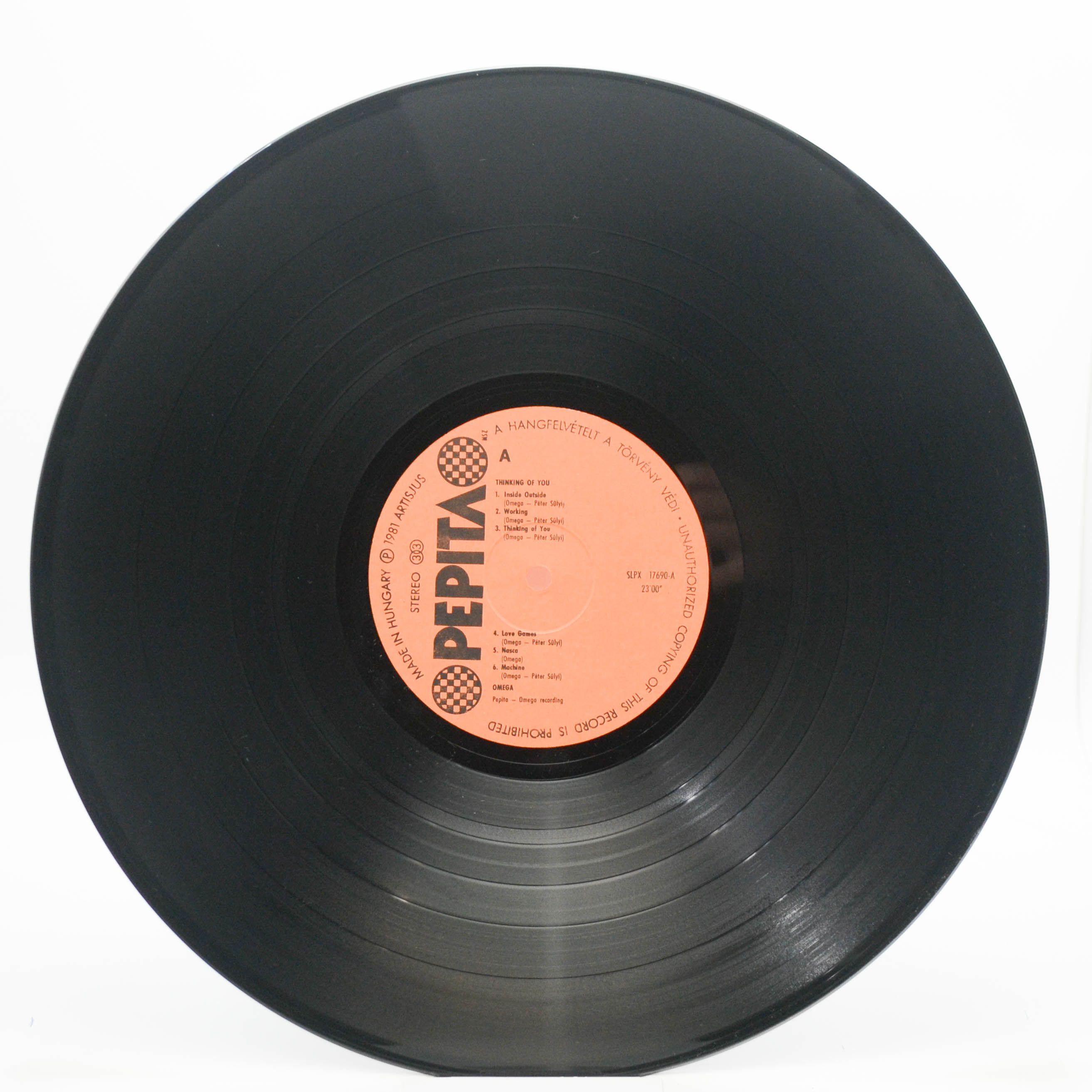 Виниловая пластинка Omega — Az Arc, 1981