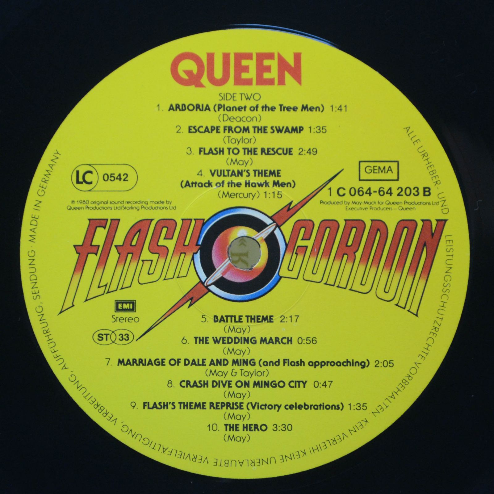 Queen — Flash Gordon (Original Soundtrack Music), 1980