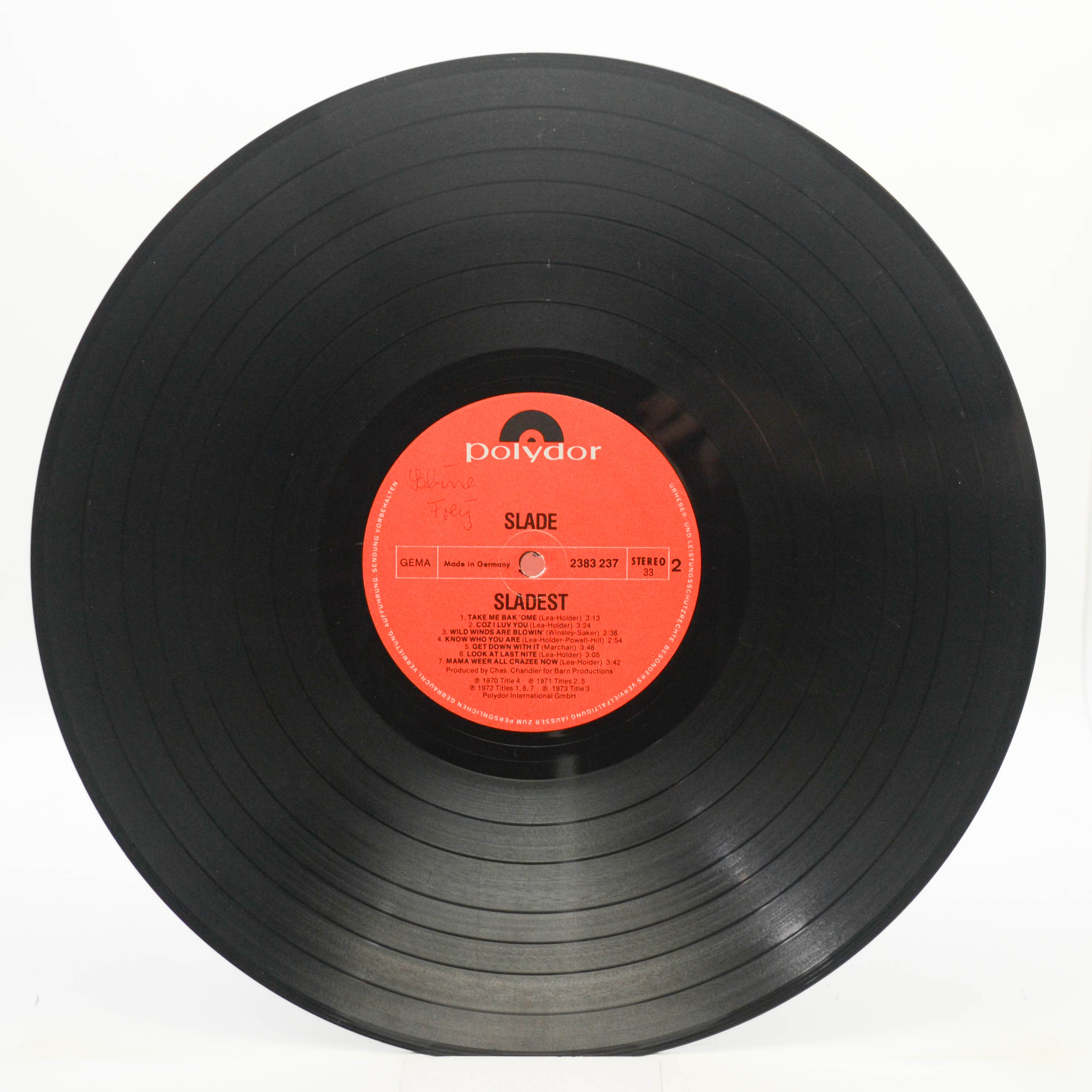 Slade — Sladest (booklet), 1973