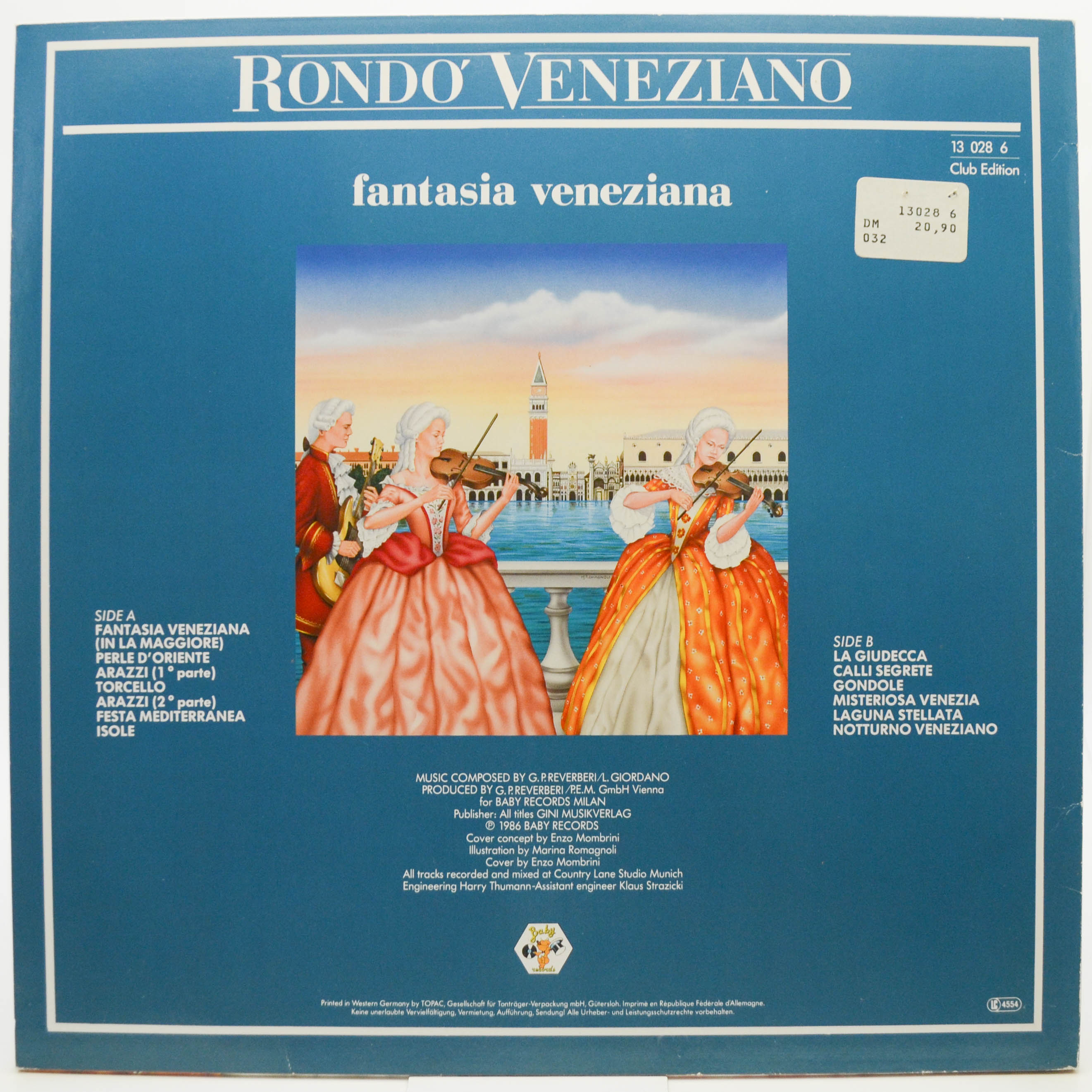 Rondo' Veneziano — Fantasia Veneziana, 1986