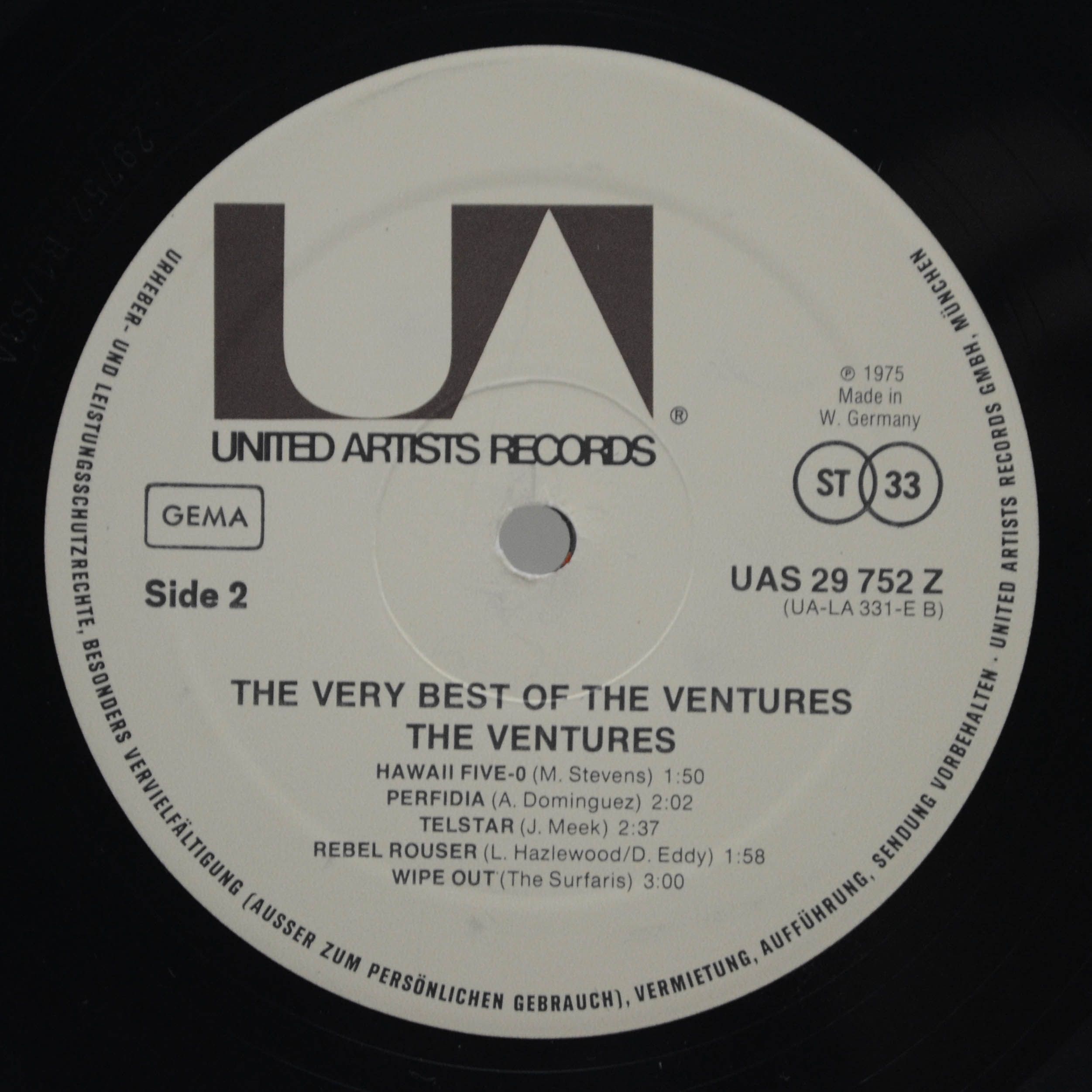 Виниловая пластинка Ventures — The Very Best Of The Ventures, 1975
