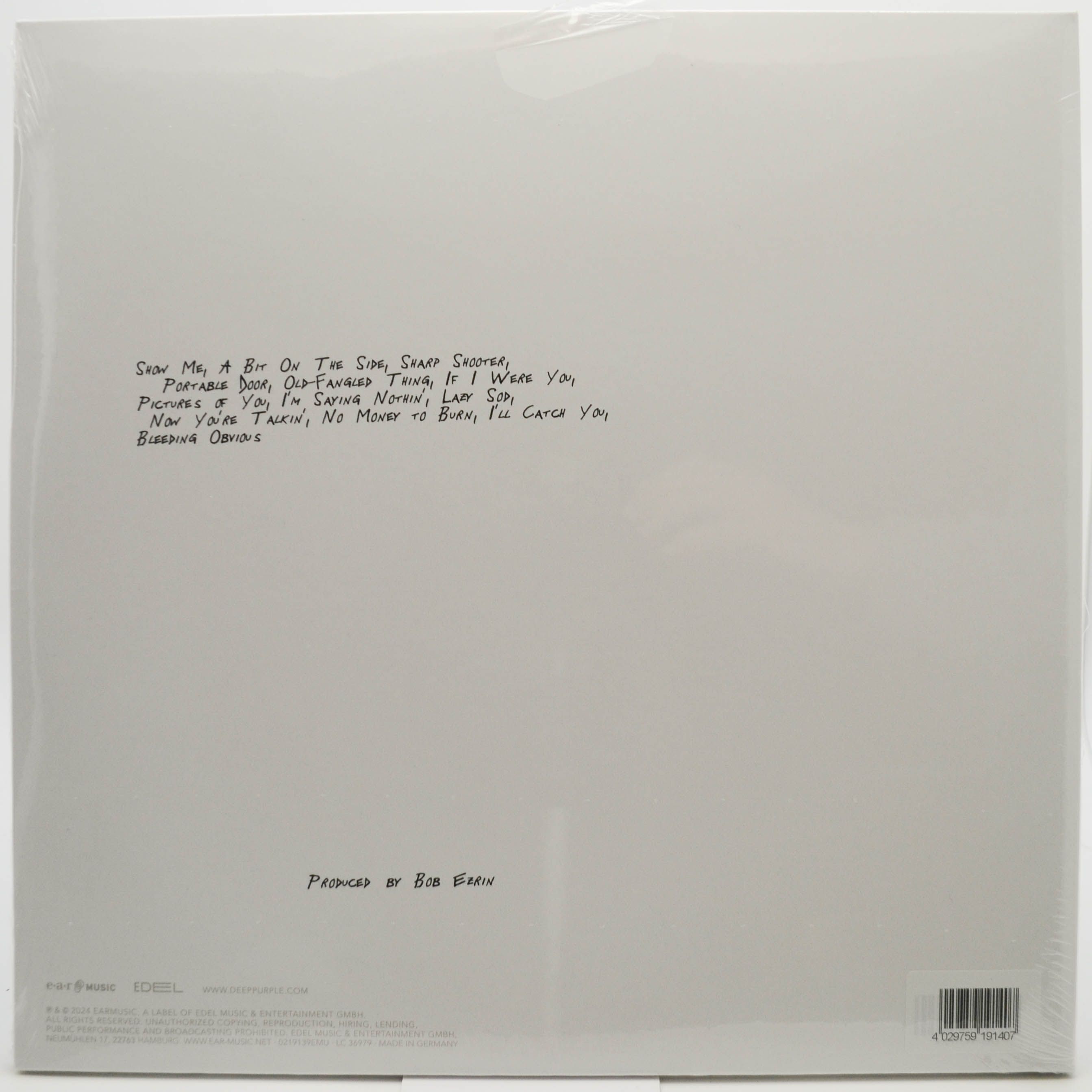 Deep Purple — = 1 (2LP), 2024