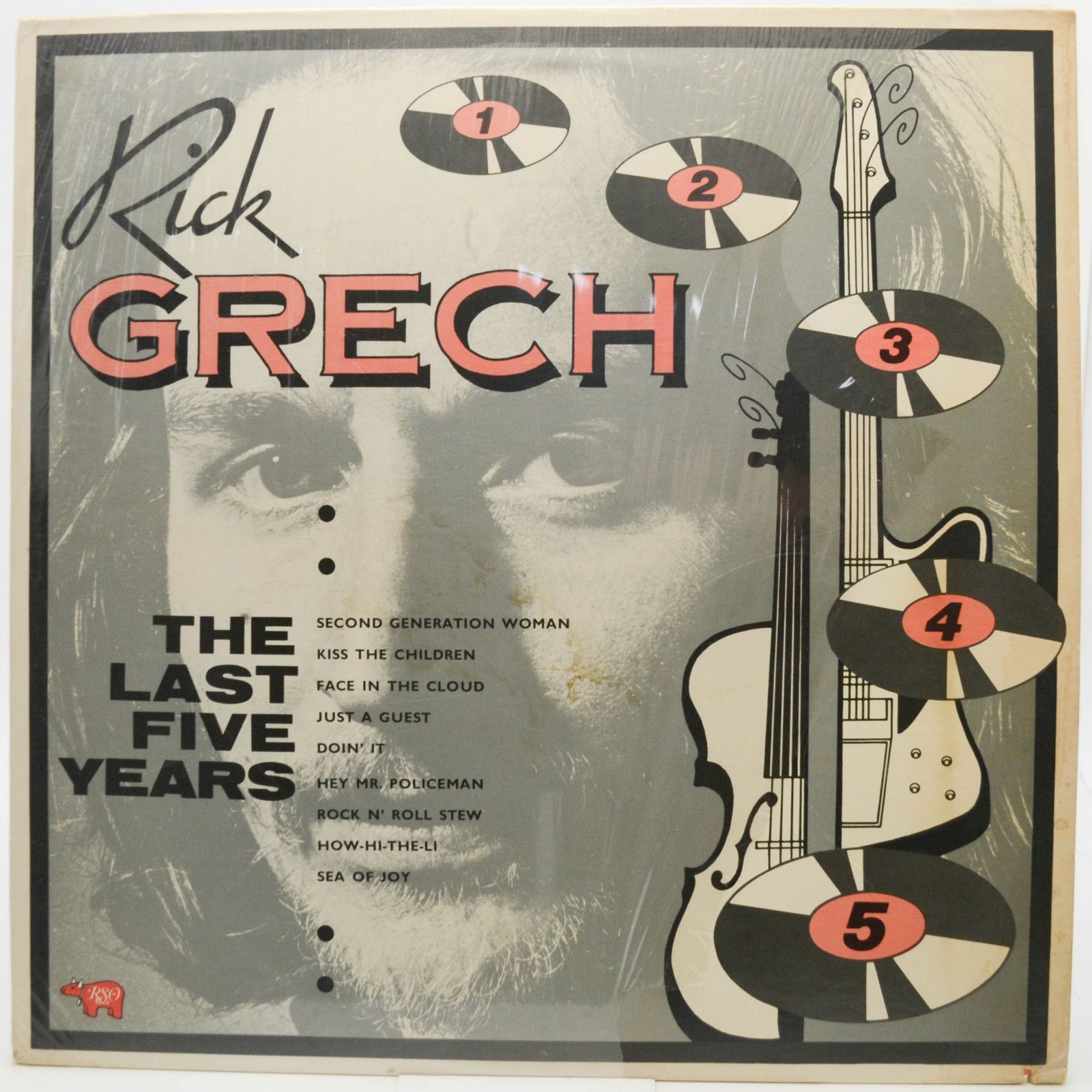 Виниловая пластинка Rick Grech — The Last Five Years (USA), 1973
