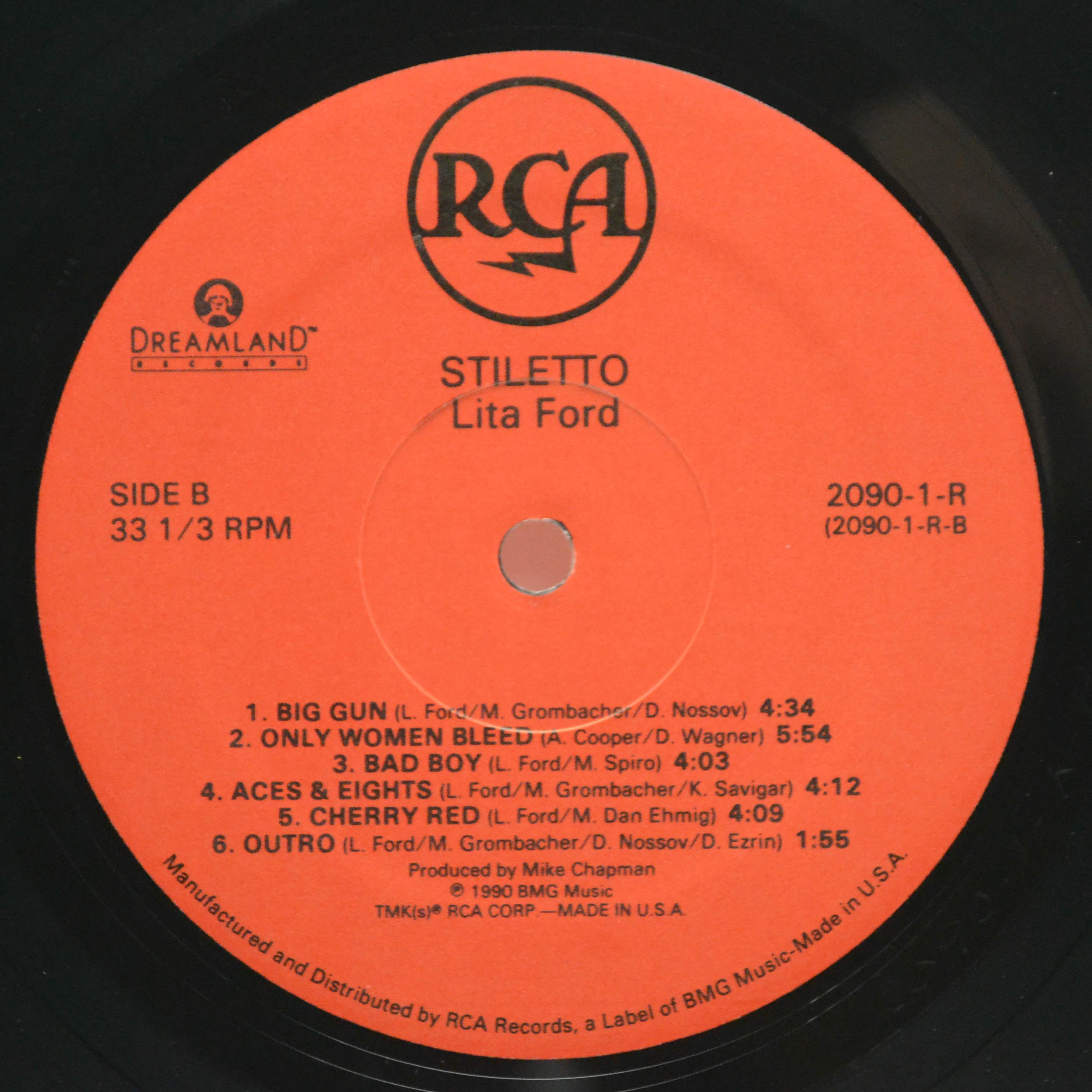 Lita Ford — Stiletto (USA), 1990