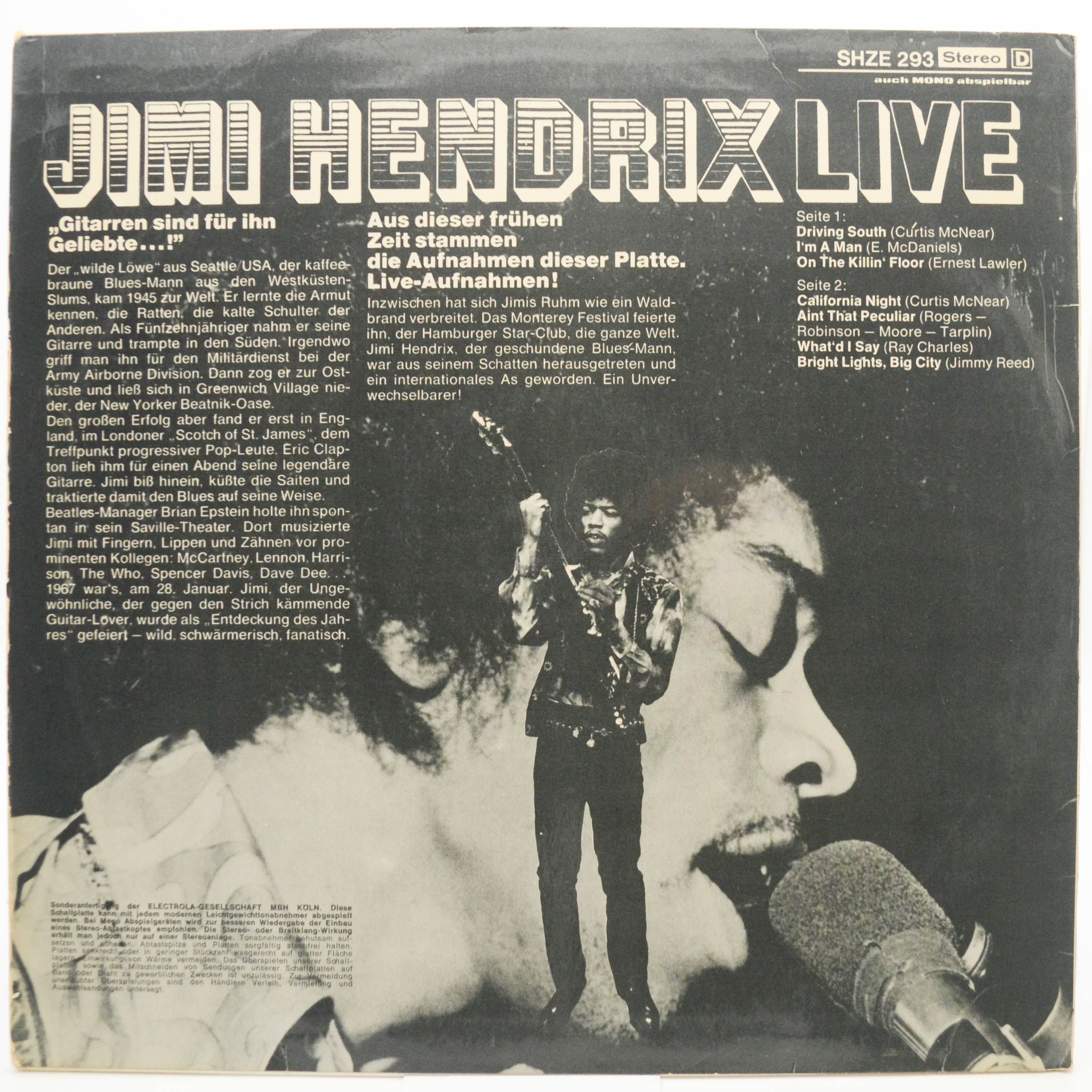 Jimi Hendrix — Live, 1970