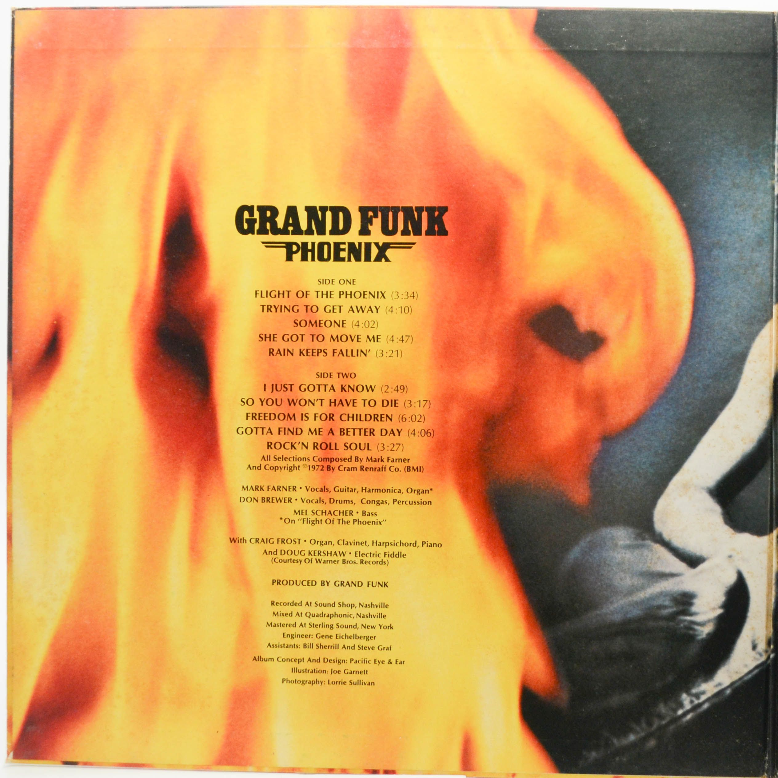 Виниловая пластинка Grand Funk — Phoenix, 1972