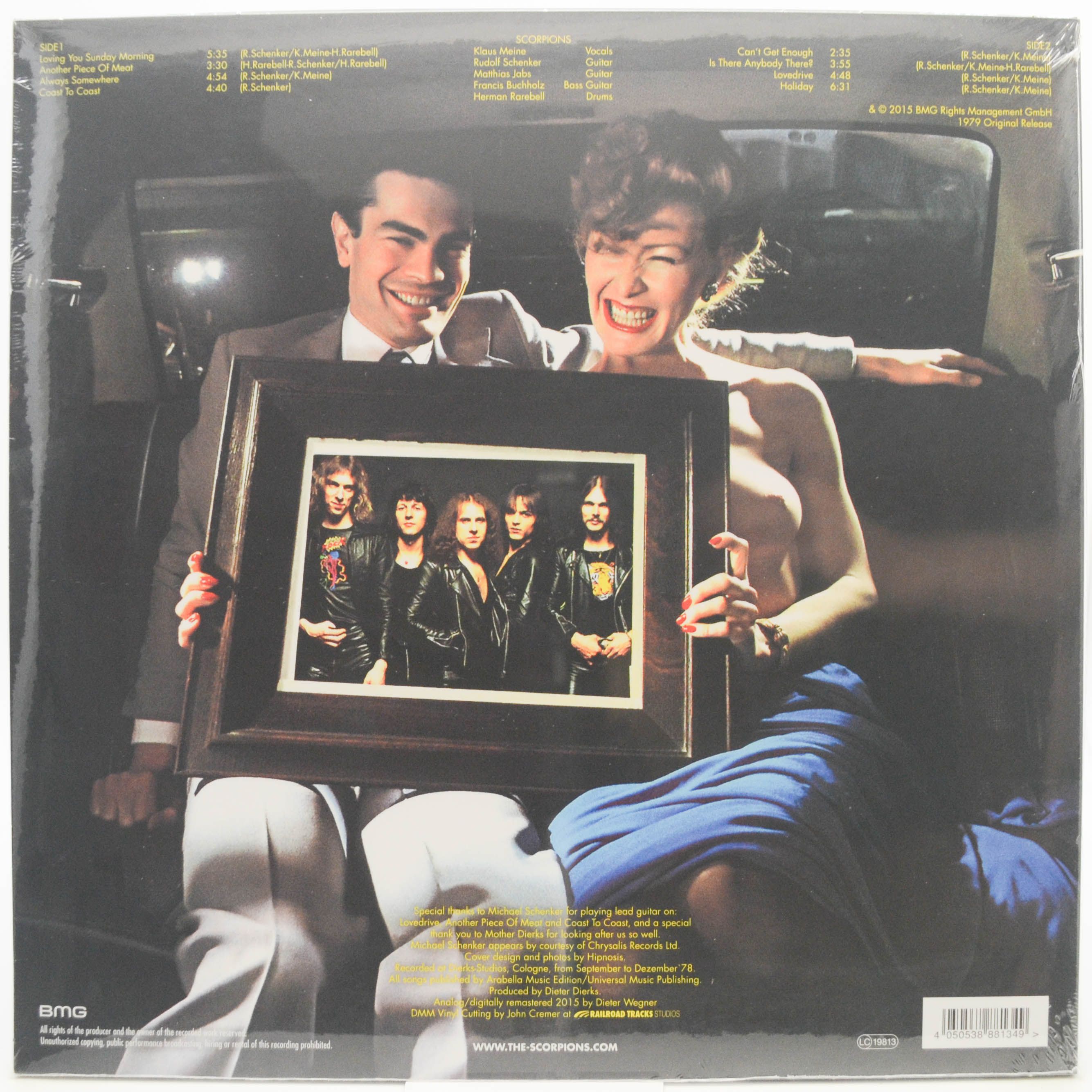 Виниловая пластинка Scorpions — Lovedrive, 1979