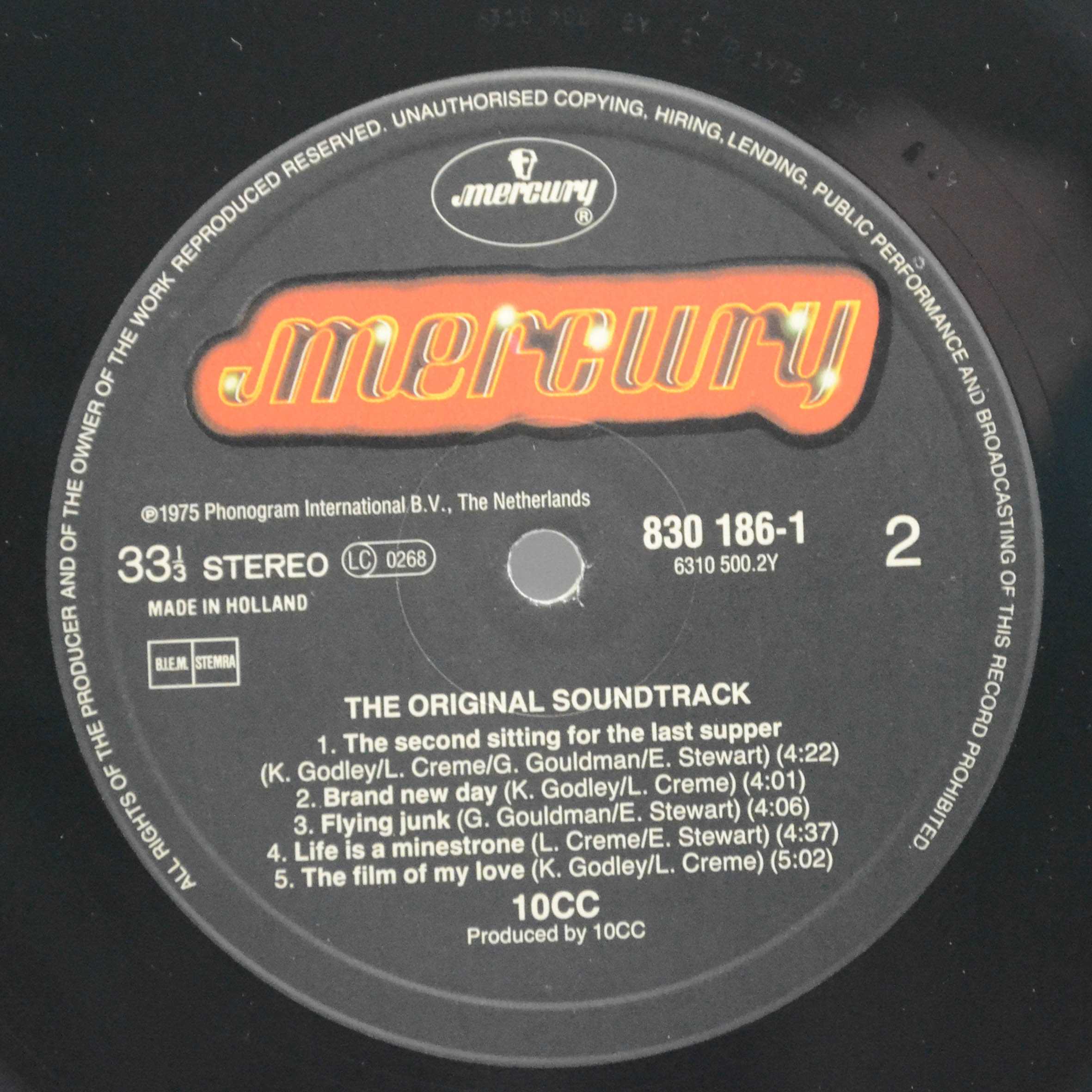 Виниловая пластинка 10cc — 2 Great Pop Classics (2LP), 1987