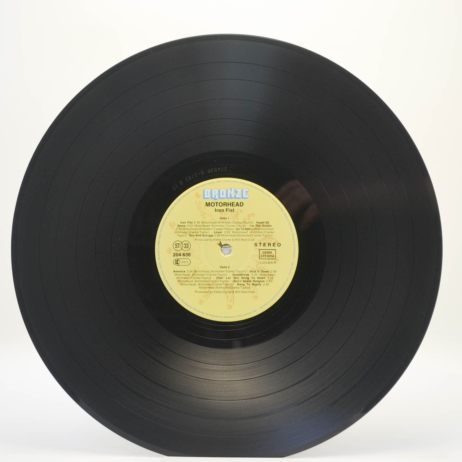 Motörhead — Iron Fist, 1982