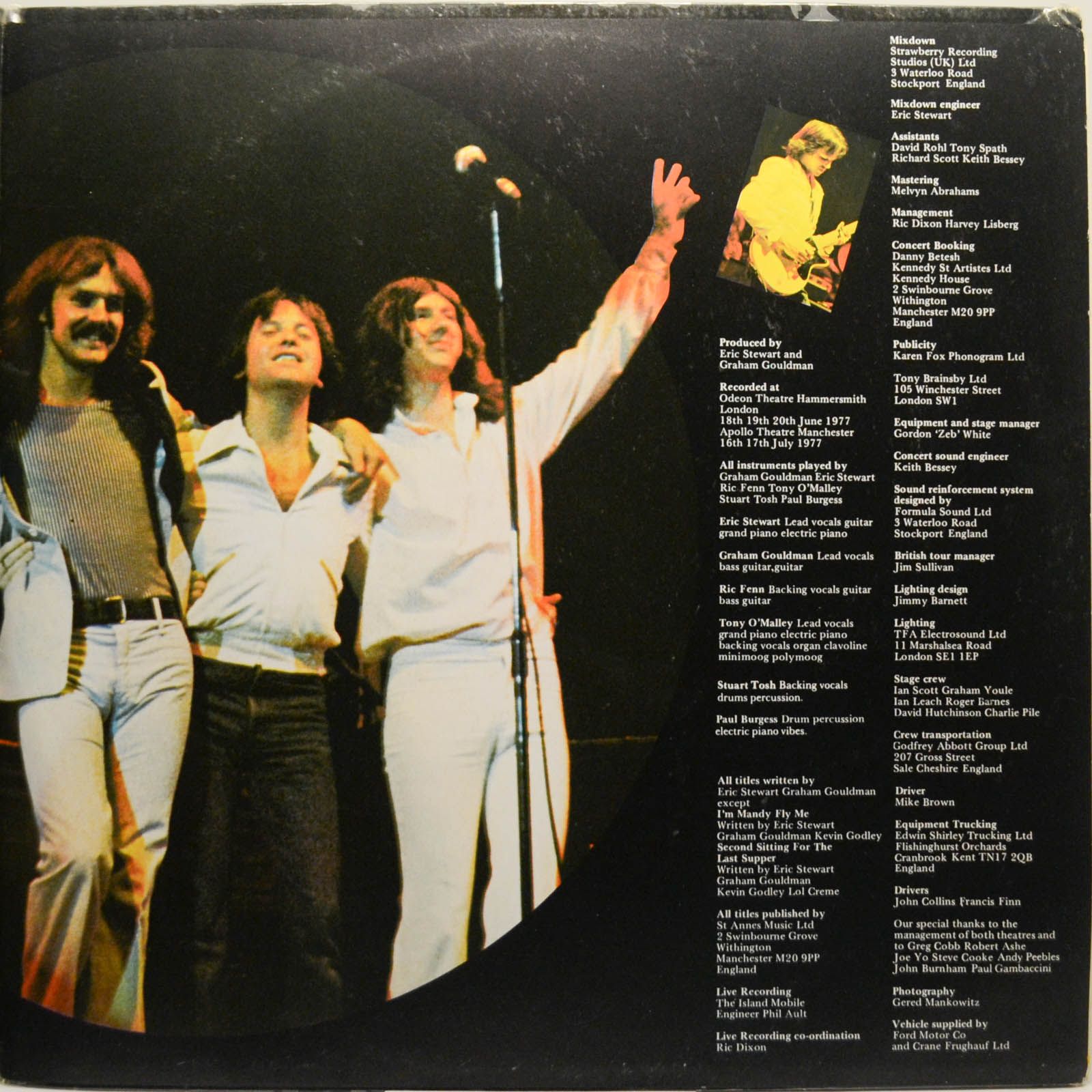 Виниловая пластинка 10cc — Live And Let Live (2LP), 1977
