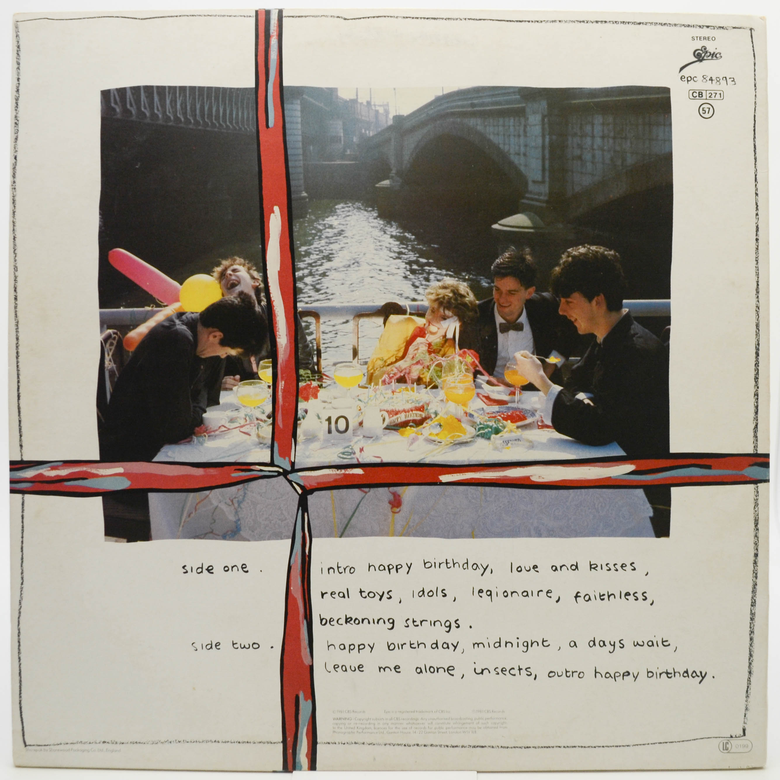Виниловая пластинка Altered Images — Happy Birthday (1-st, UK), 1981