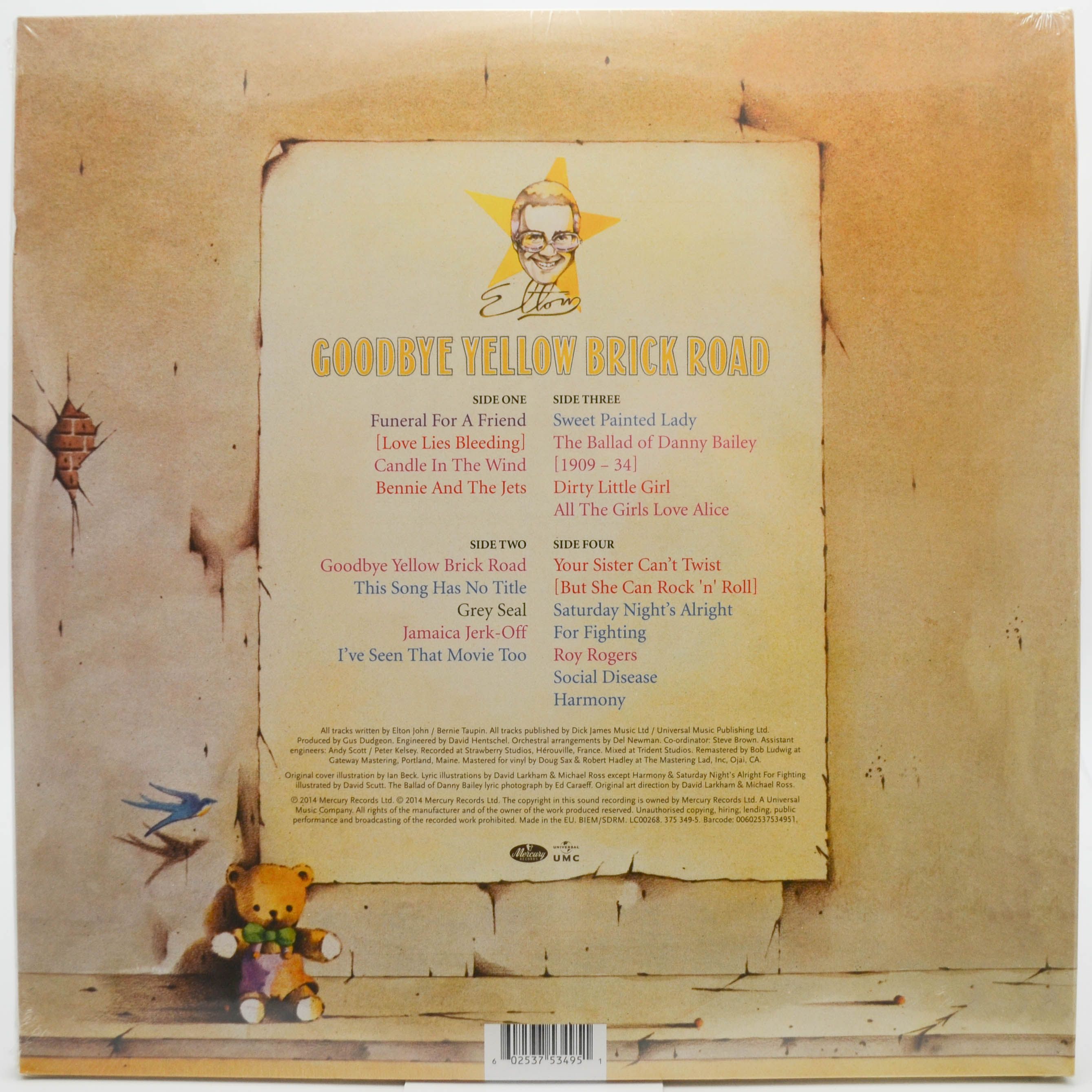 Elton John — Goodbye Yellow Brick Road (2LP), 1973