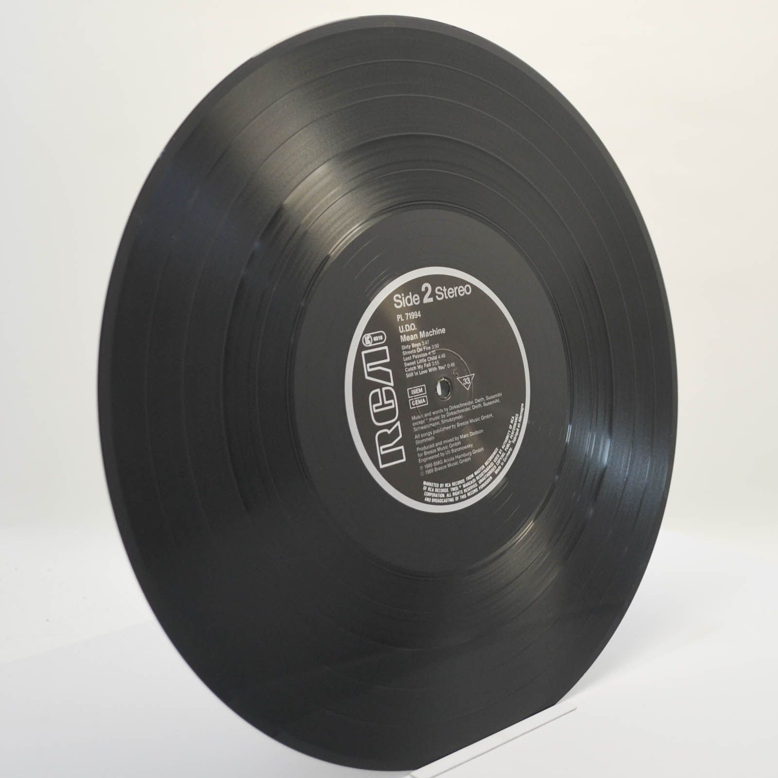 U.D.O. — Mean Machine, 1989