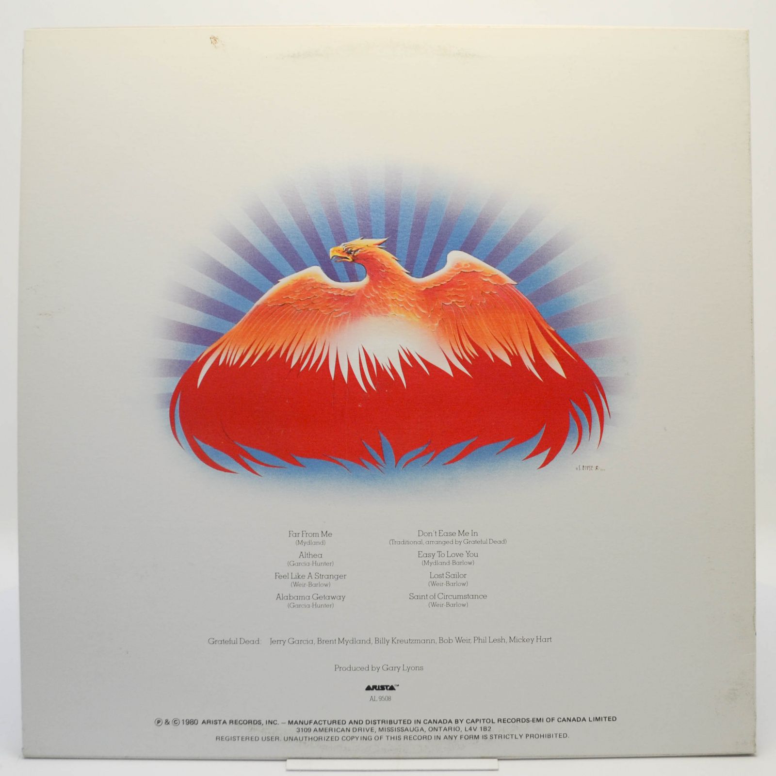 Виниловая пластинка Grateful Dead — Go To Heaven, 1980