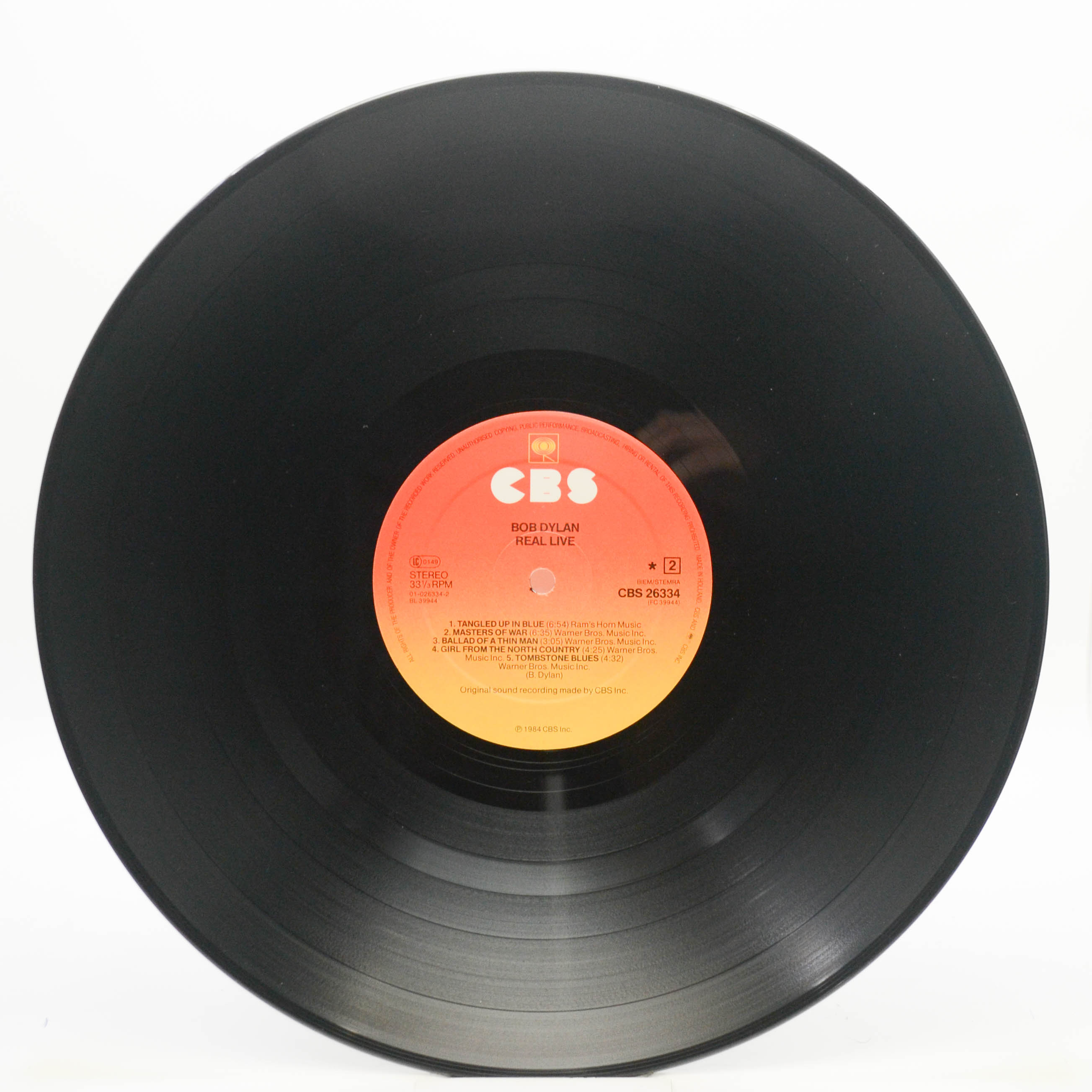 Bob Dylan — Real Live, 1984