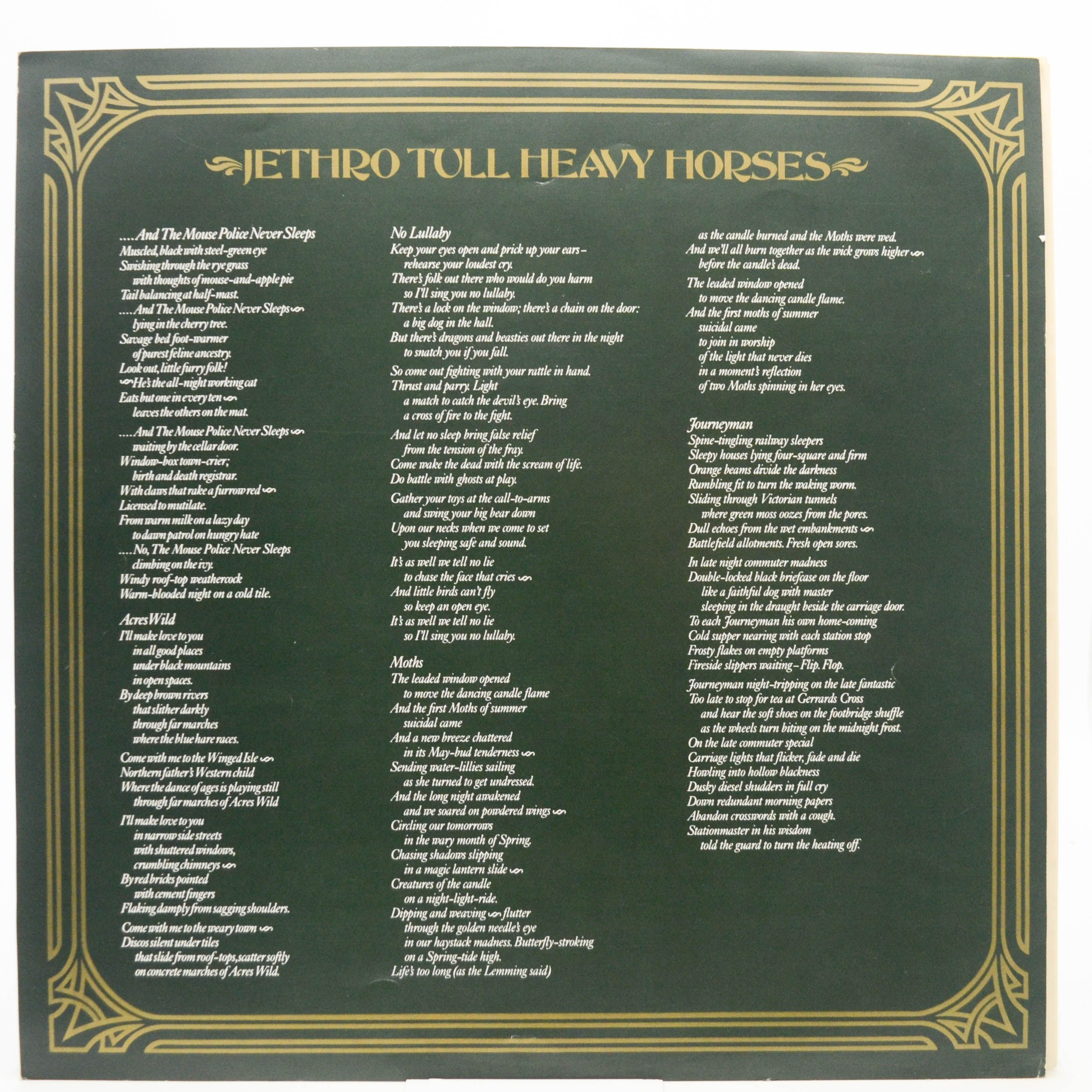 Jethro Tull — Heavy Horses, 1978