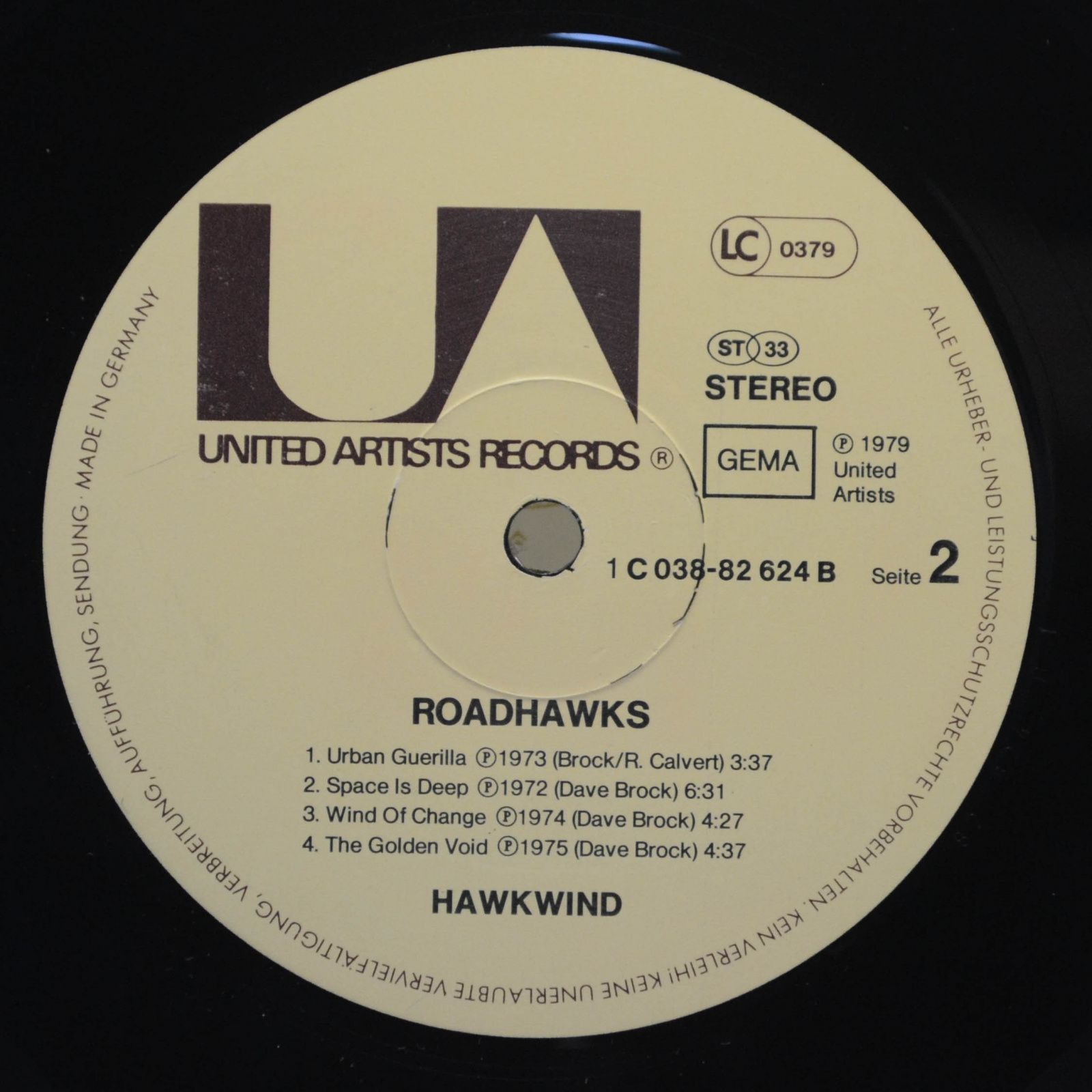 Виниловая пластинка Hawkwind — Roadhawks, 1975