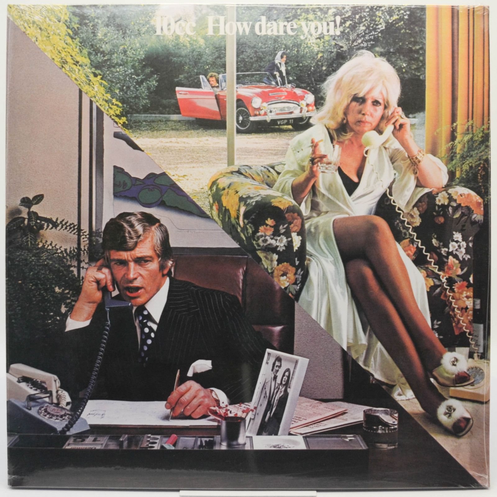 Виниловая пластинка 10cc — How Dare You! (UK), 1975