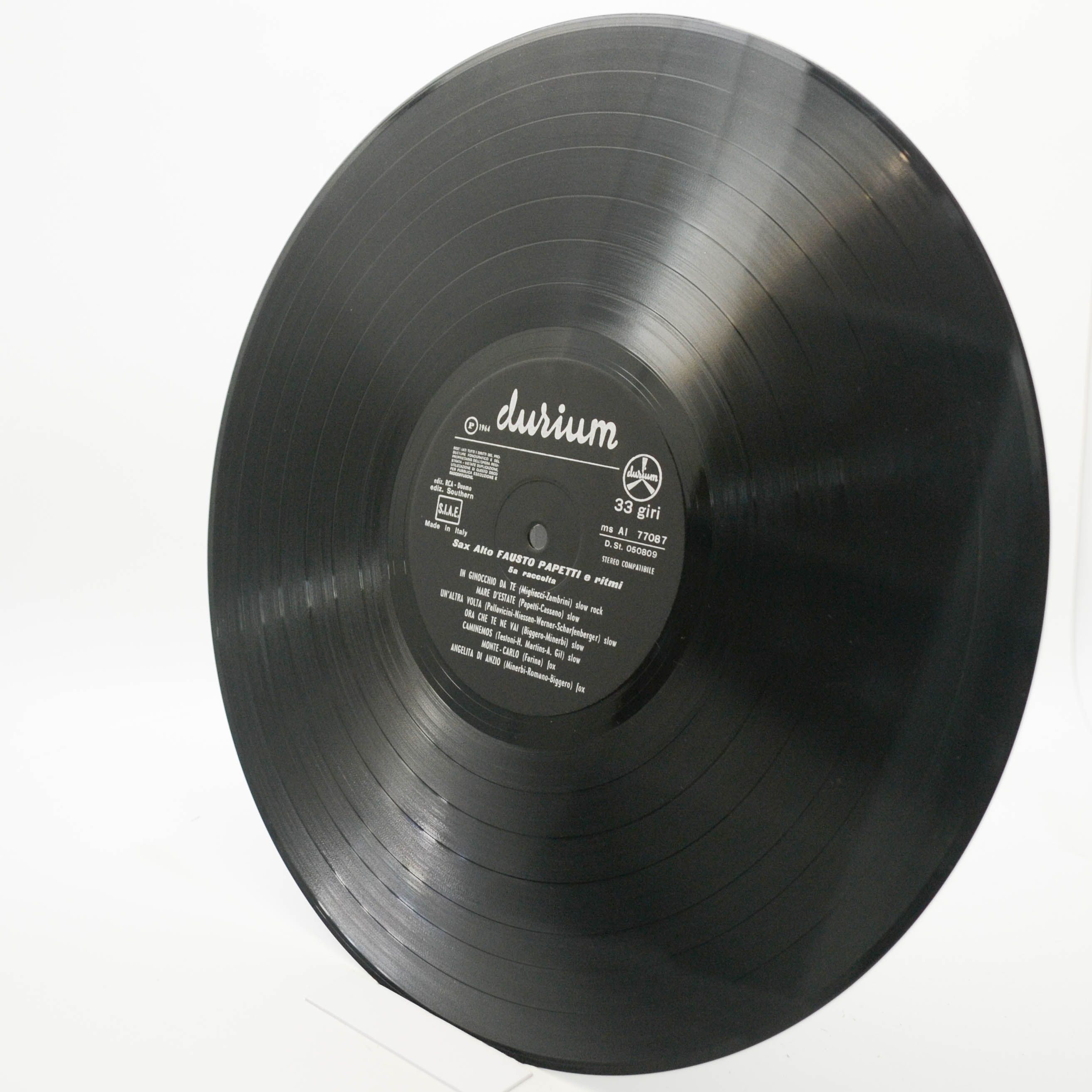 Fausto Papetti — 5a Raccolta (Italy), 1964