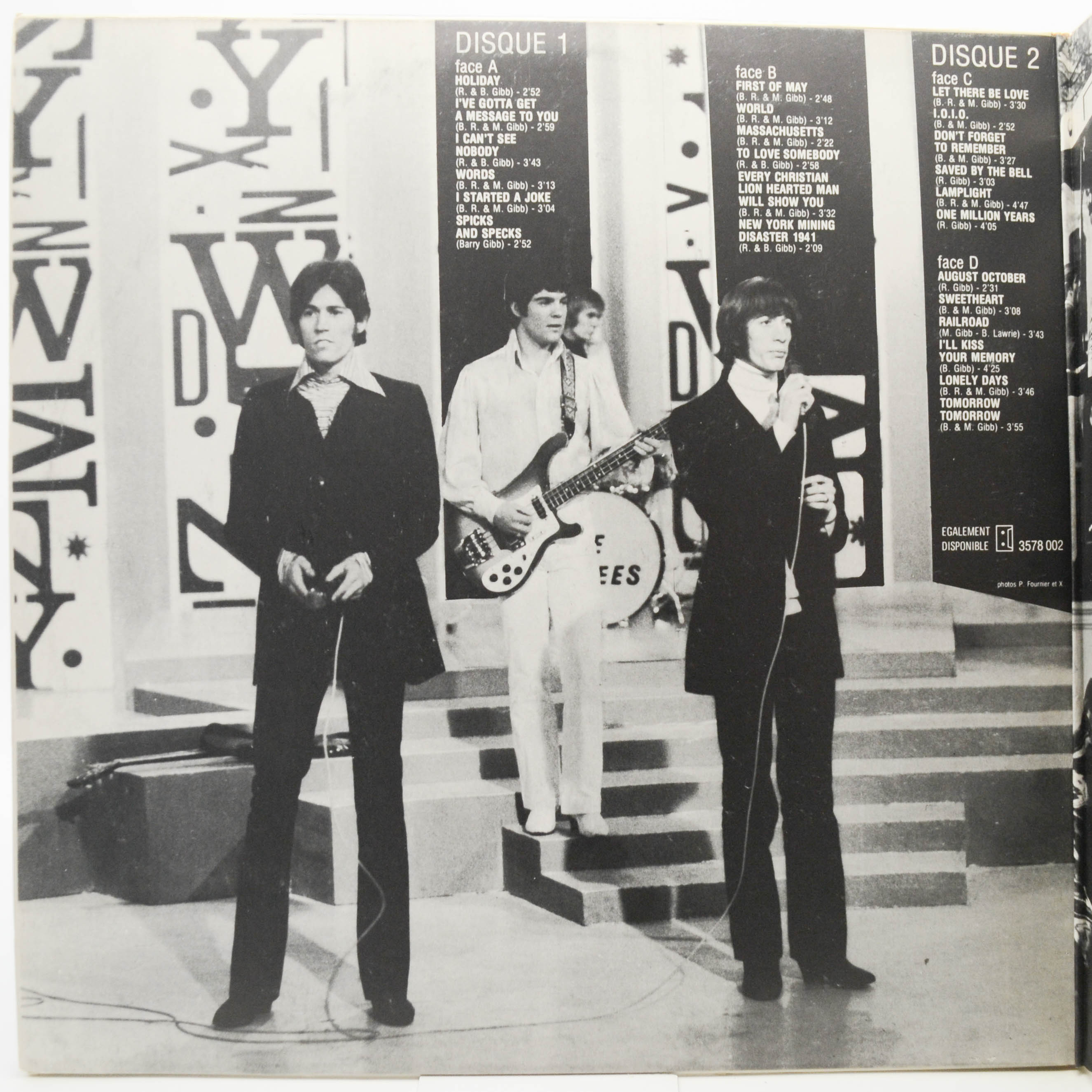 Bee Gees — Best Of Bee Gees (2LP), 1975