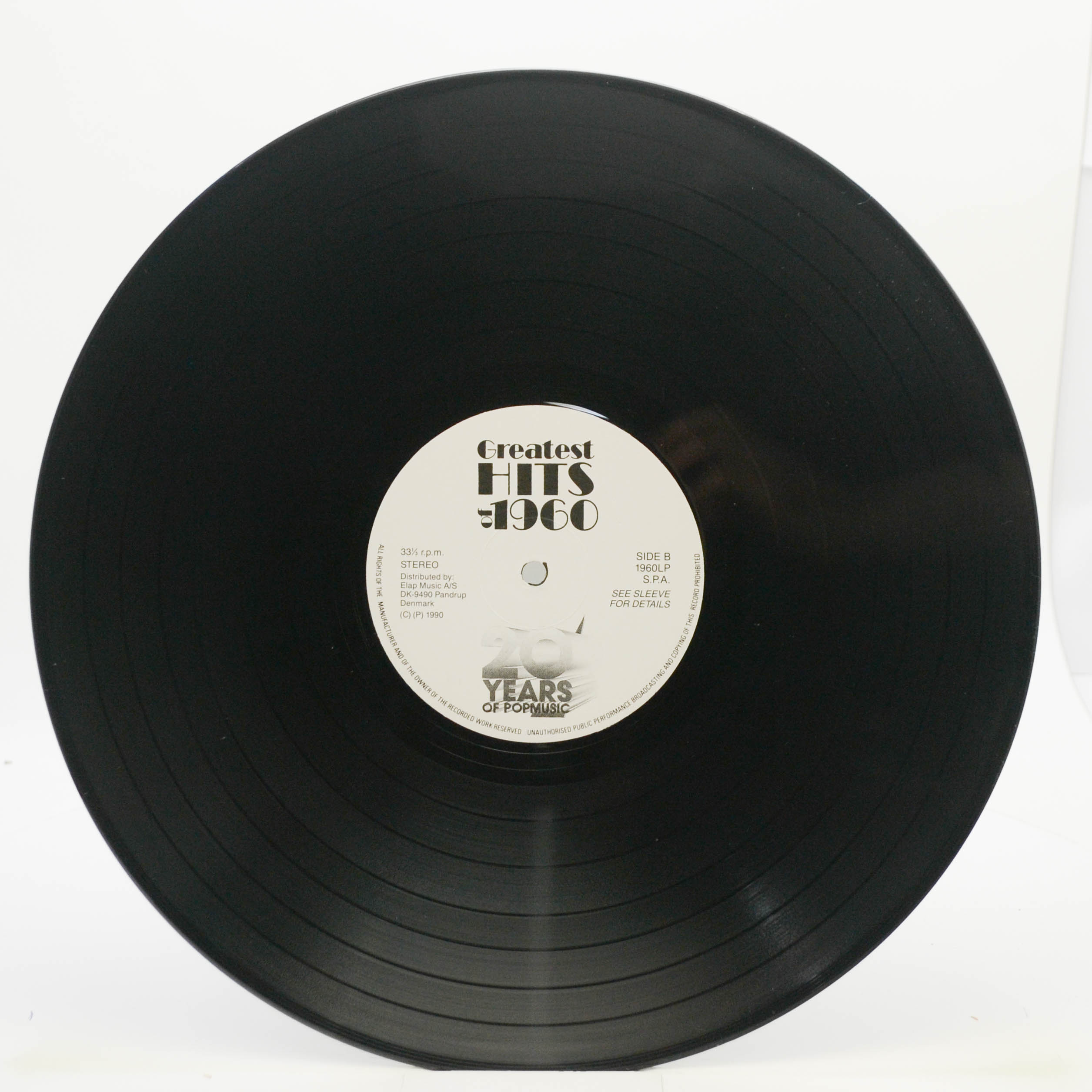 Виниловая пластинка Various — Greatest Hits Of 1960 (2LP), 1990