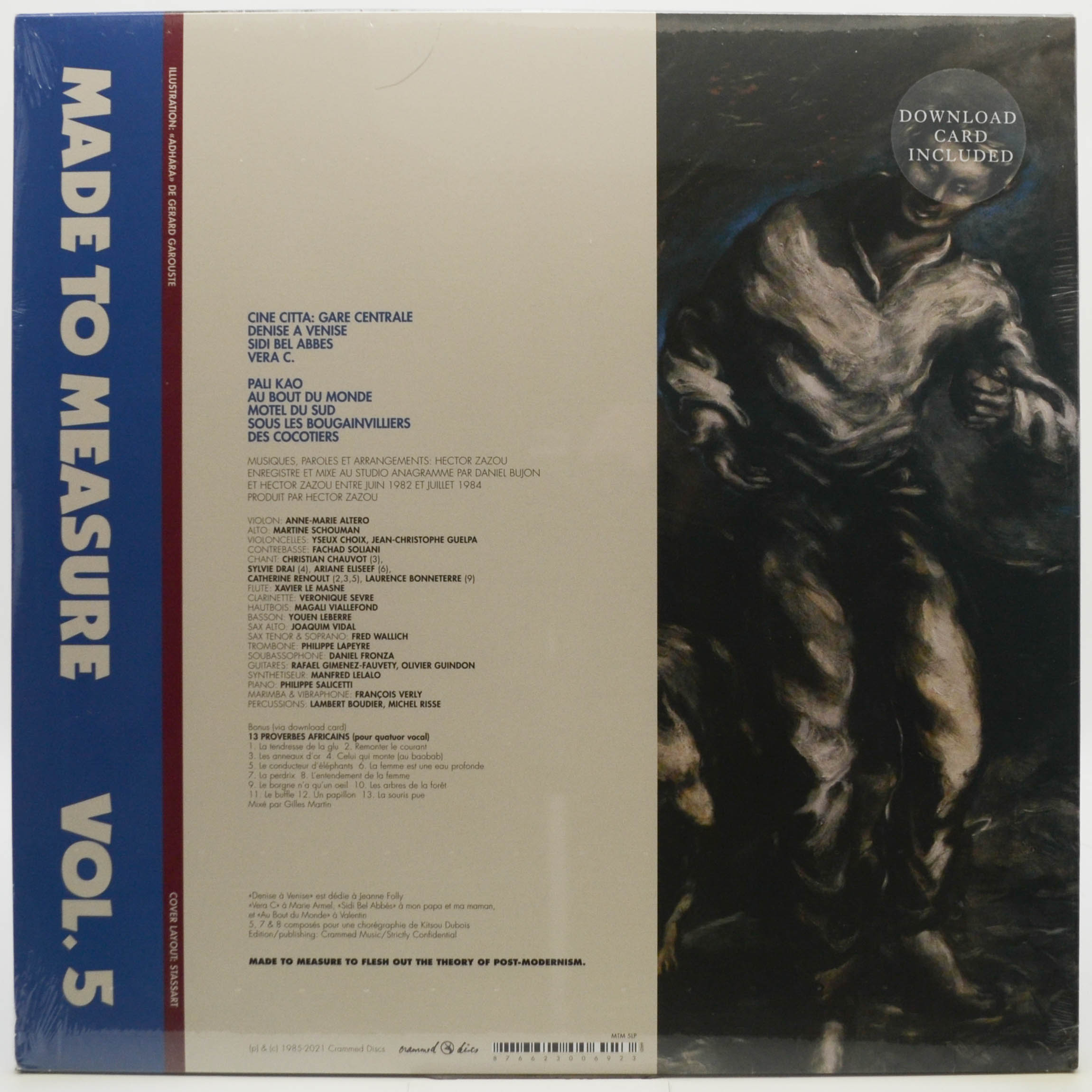 Виниловая пластинка Hector Zazou — Géographies, 1984