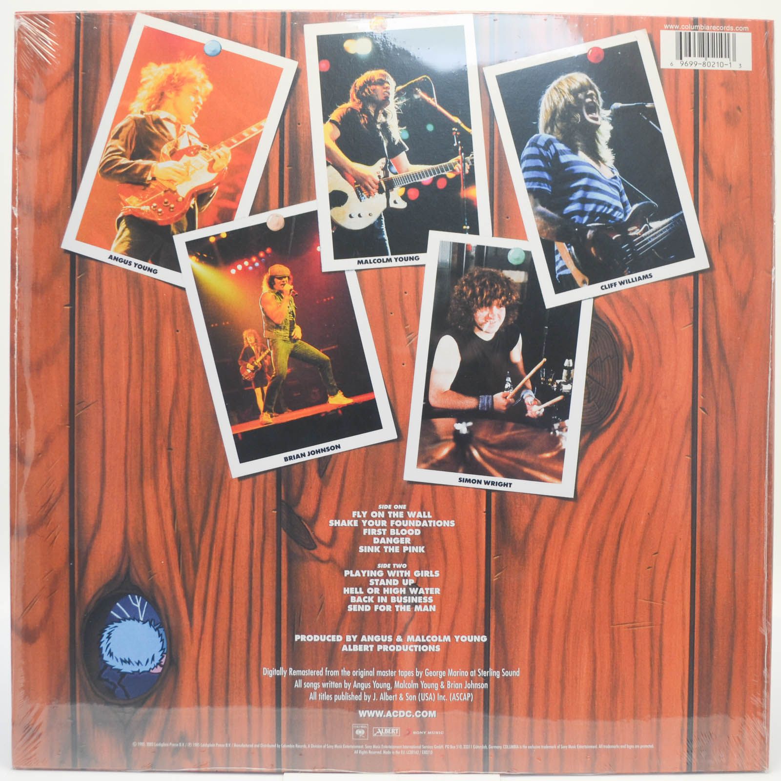 Виниловая пластинка AC/DC — Fly On The Wall, 1985
