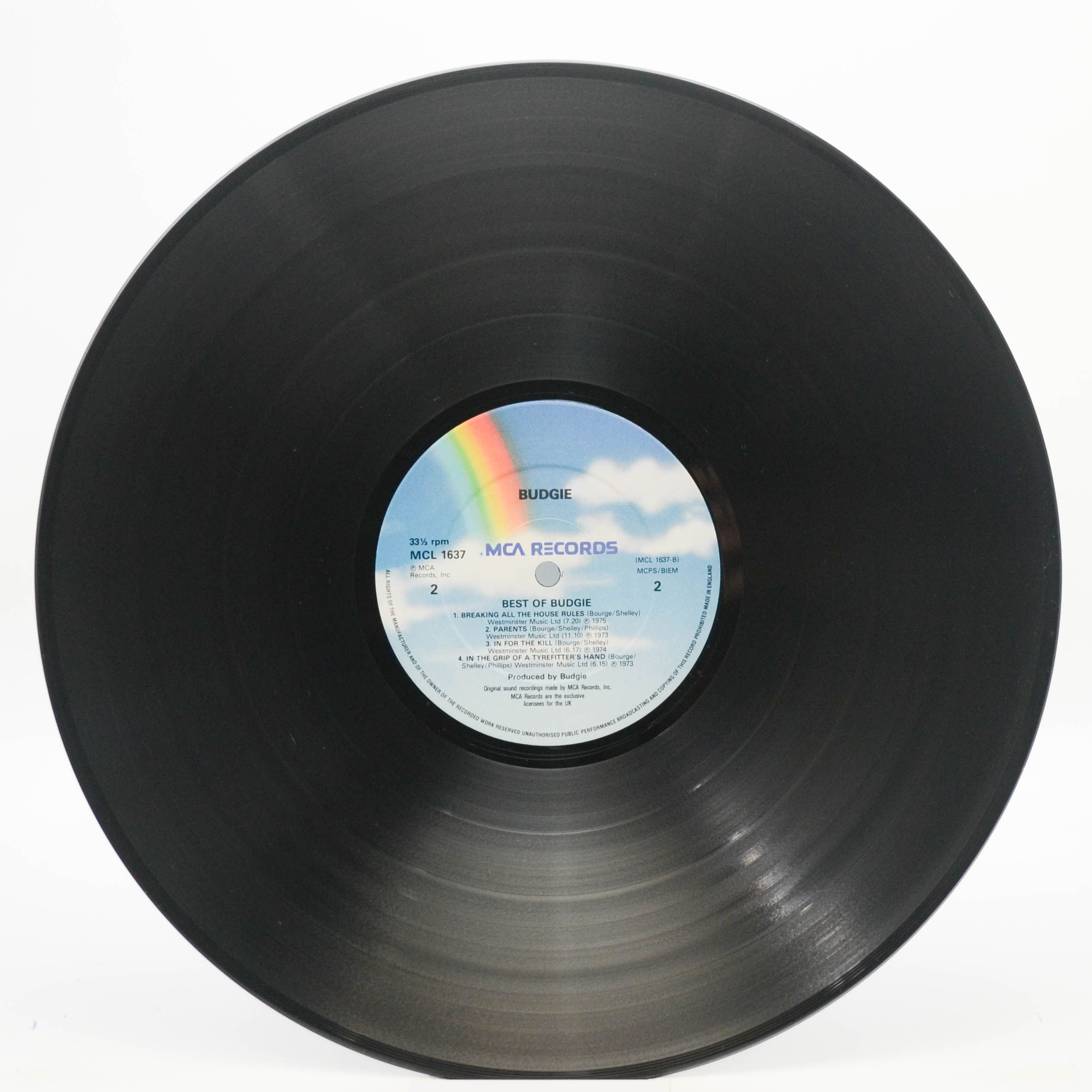 Budgie — Best Of Budgie (UK), 1982