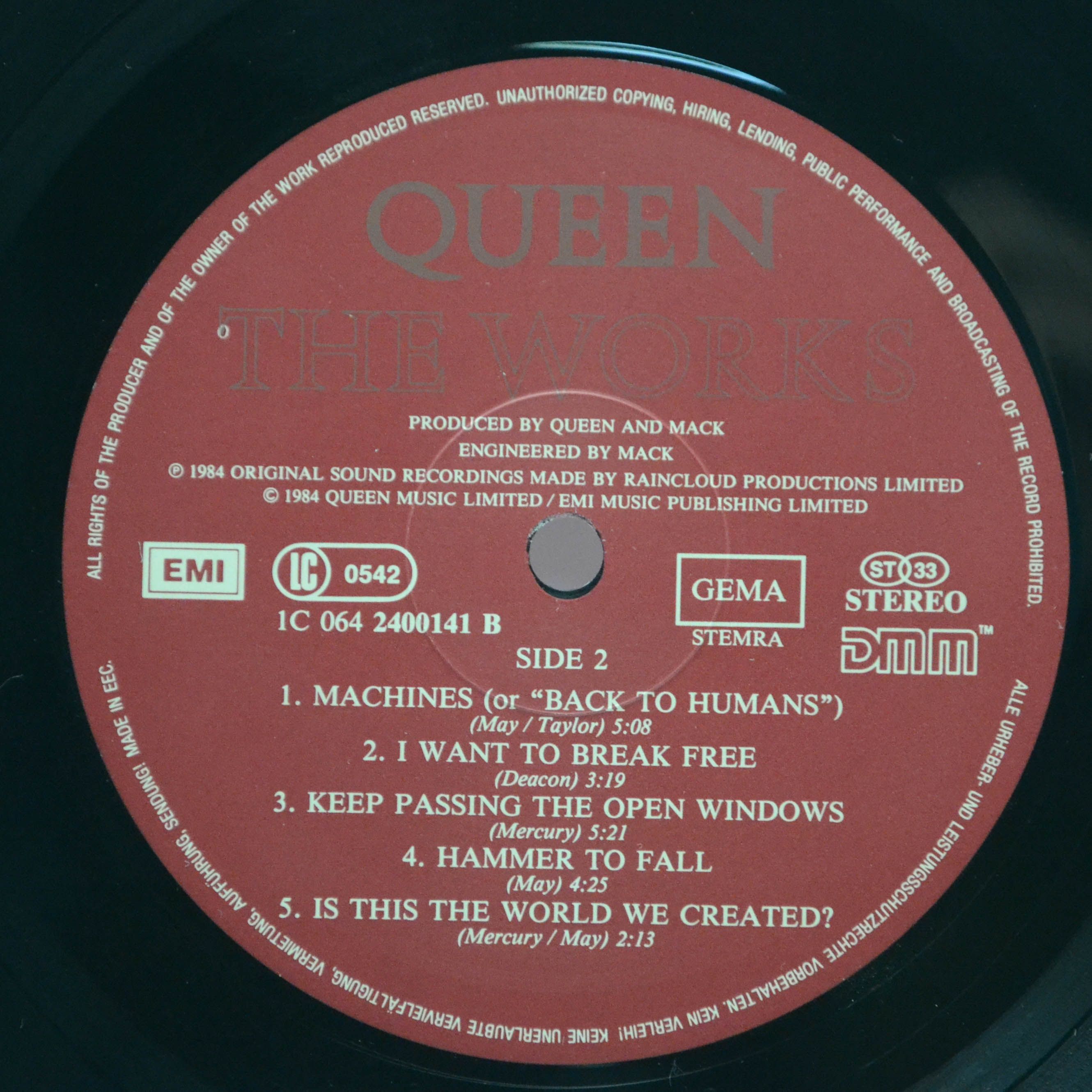 Queen — The Works, 1984