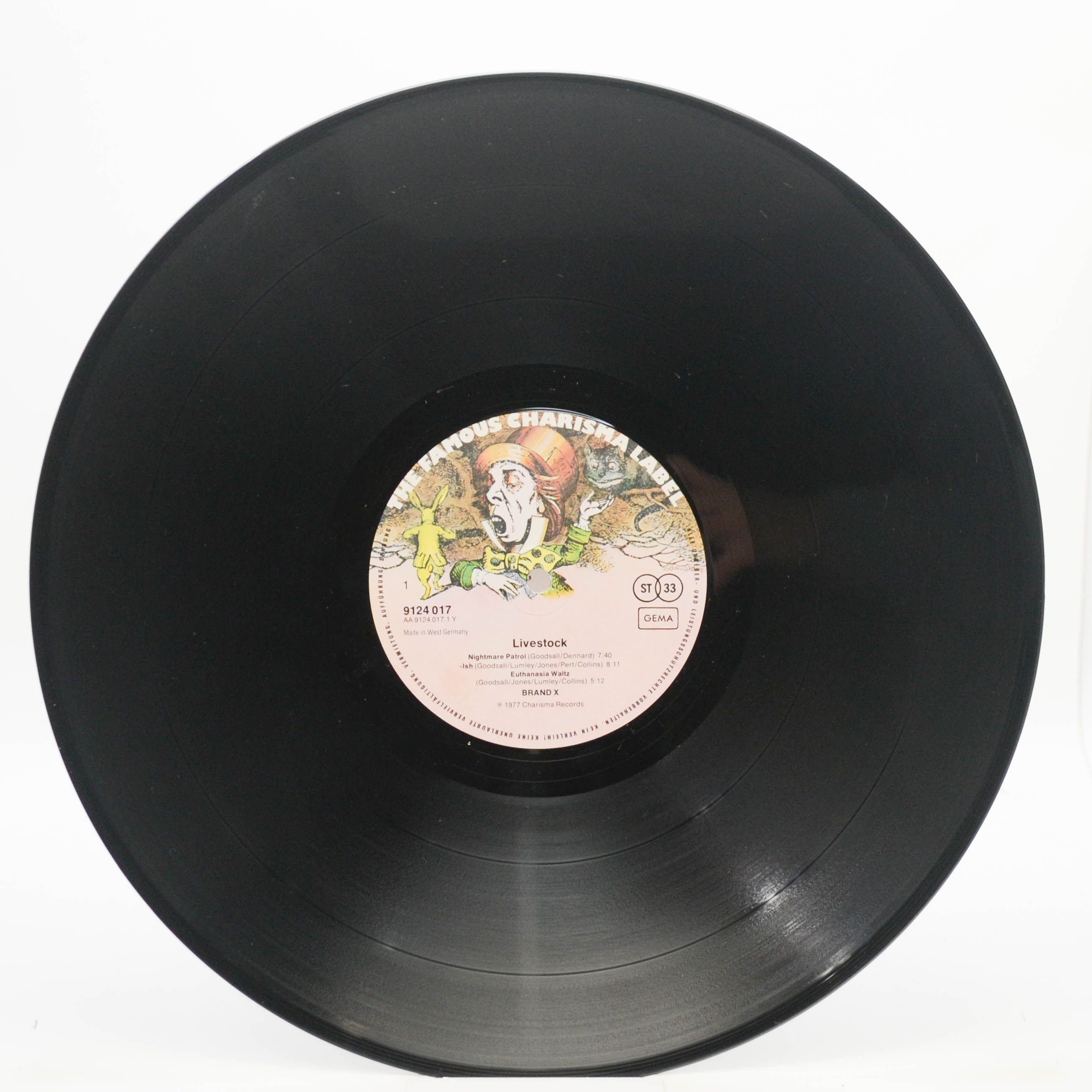 Виниловая пластинка Brand X — Livestock, 1977