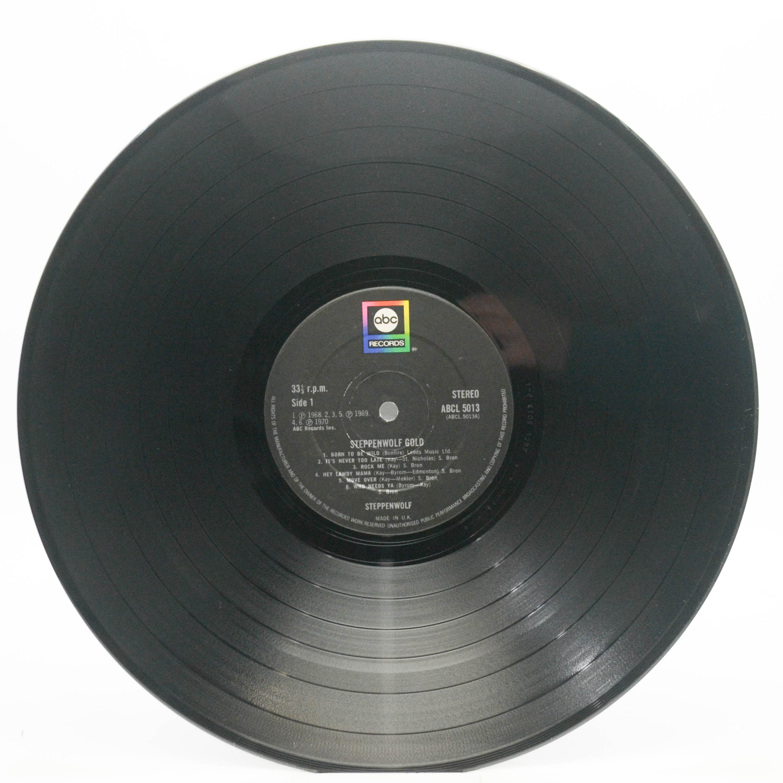 Виниловая пластинка Steppenwolf — Gold (Their Great Hits) (UK), 1971