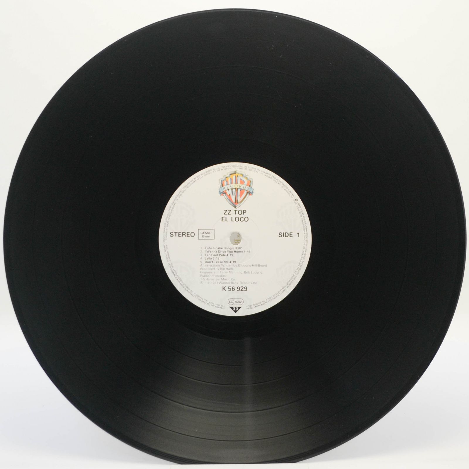 ZZ Top — El Loco, 1981