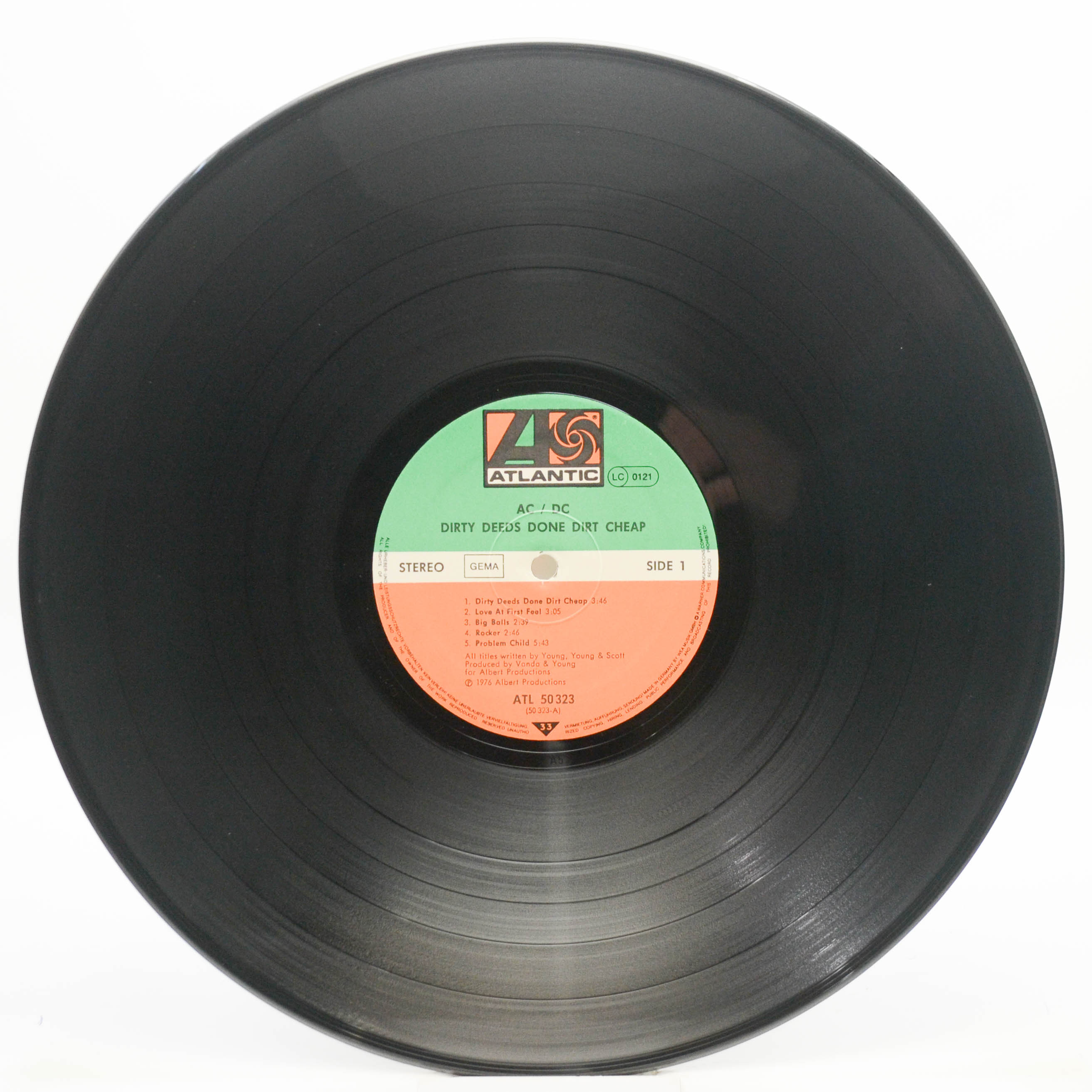 Виниловая пластинка AC/DC — Dirty Deeds Done Dirt Cheap, 1976