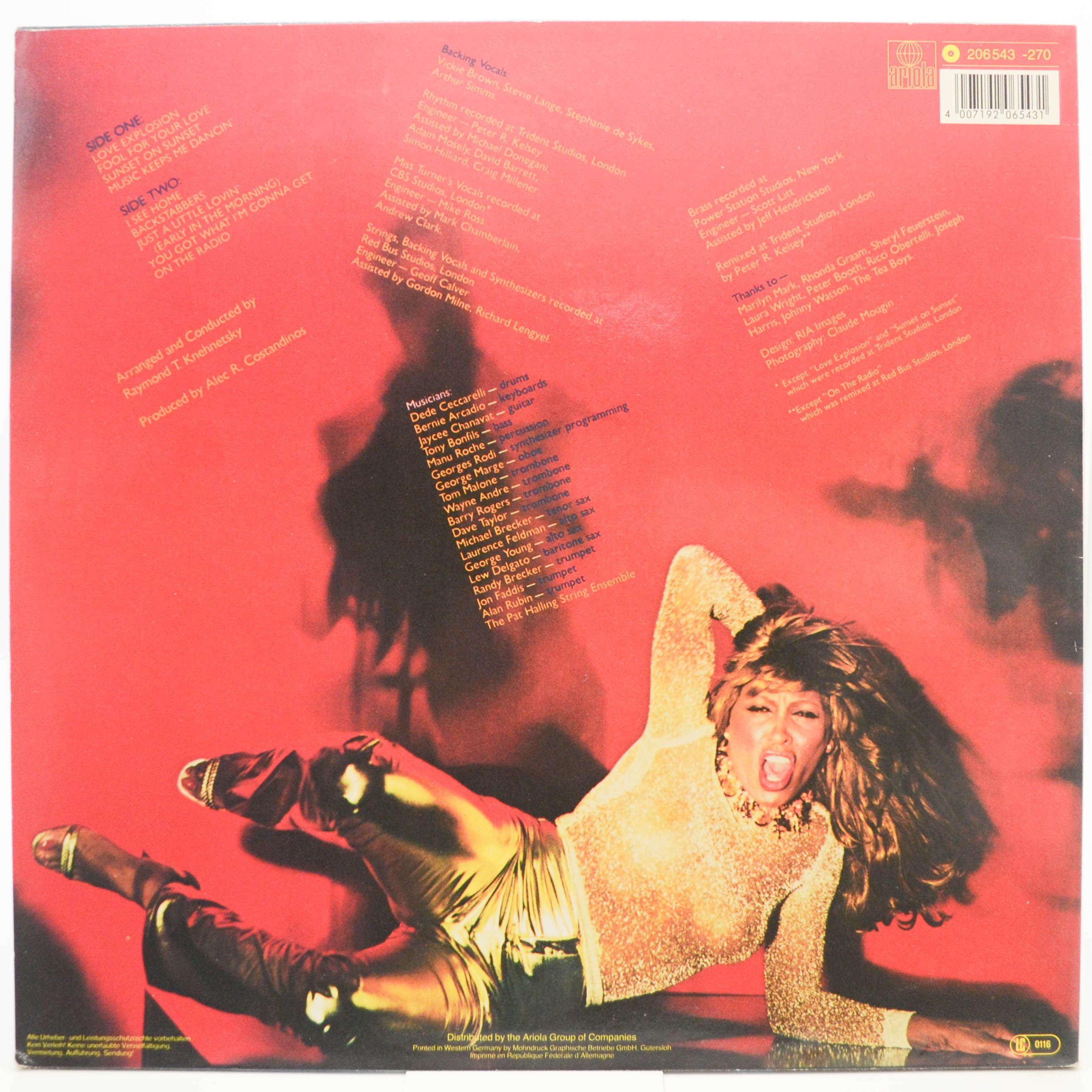 Tina Turner — Love Explosion, 1979