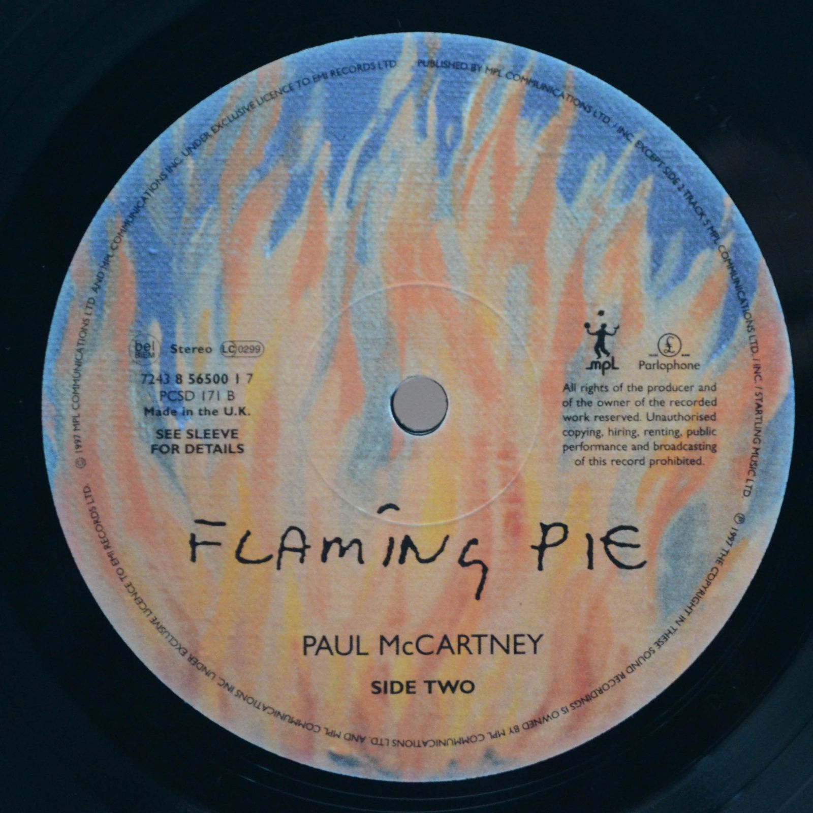 Paul McCartney — Flaming Pie (UK), 1997