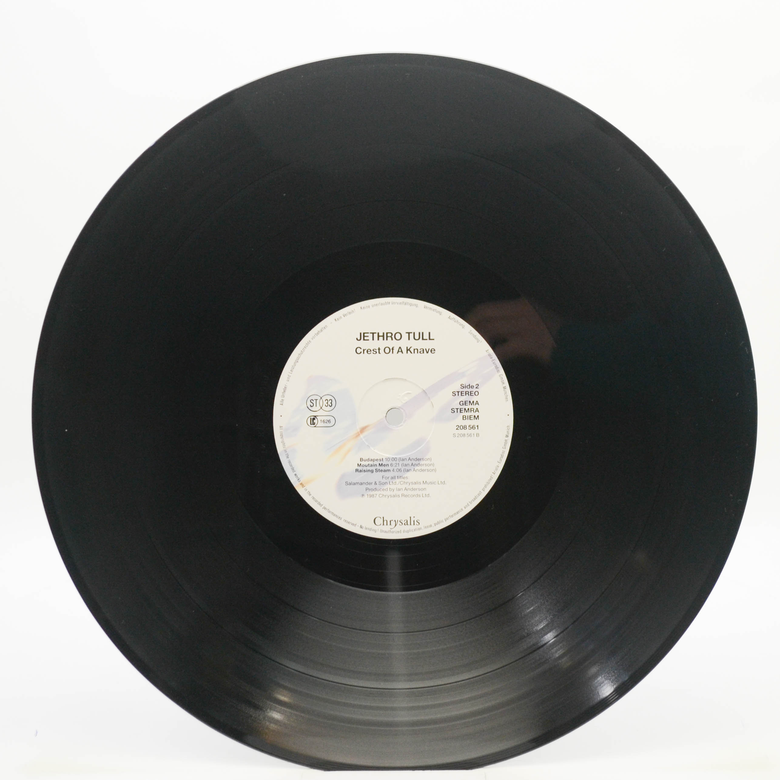 Jethro Tull — Crest Of A Knave, 1987