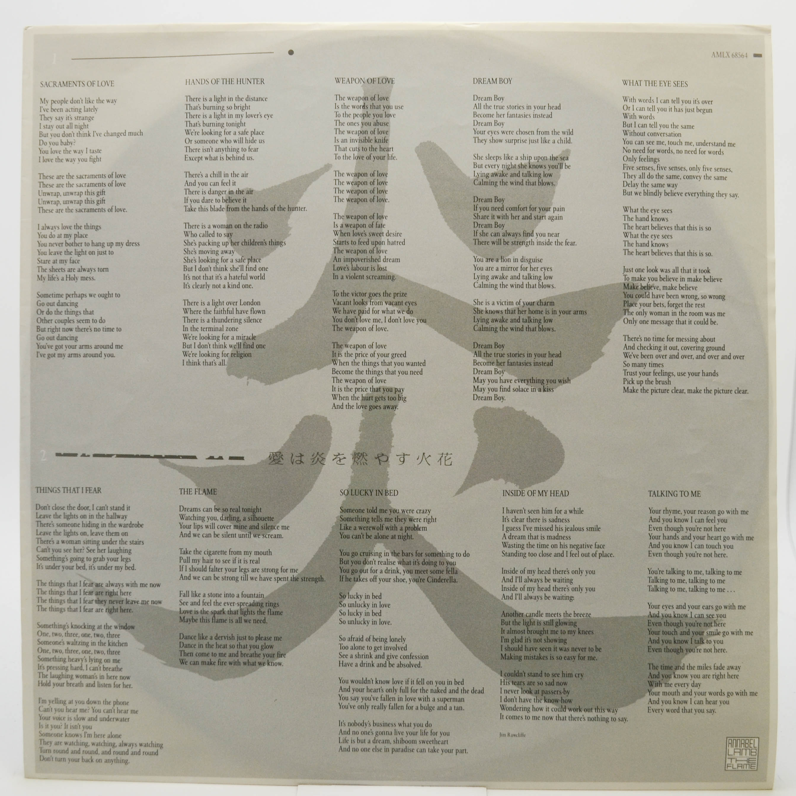 Виниловая пластинка Annabel Lamb — The Flame, 1984