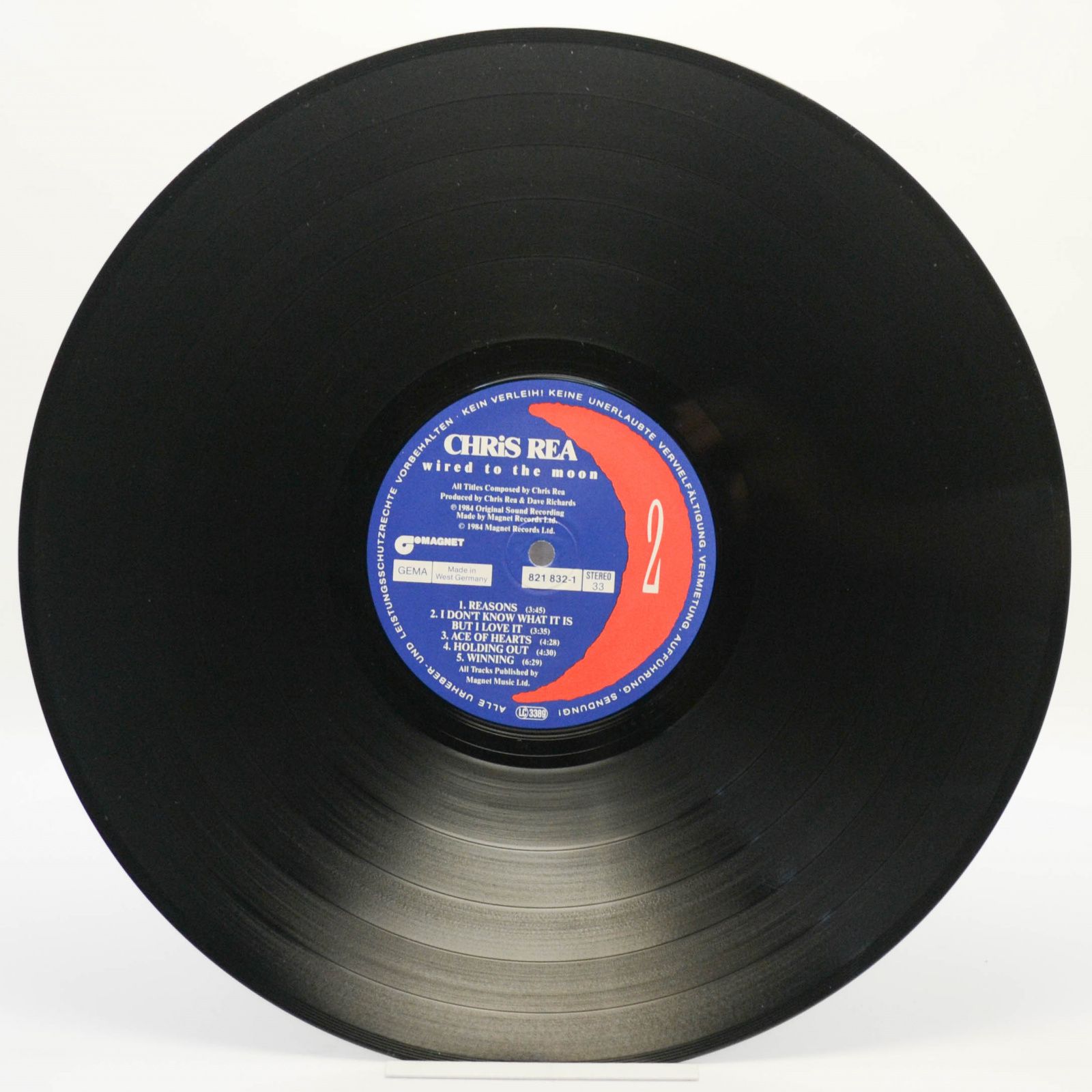 Chris Rea — Wired To The Moon, 1984