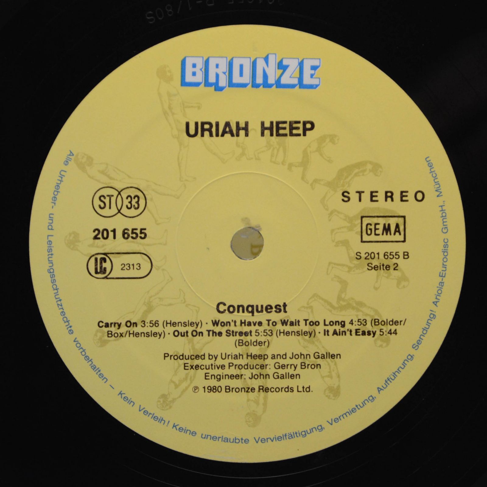 Uriah Heep — Conquest, 1980