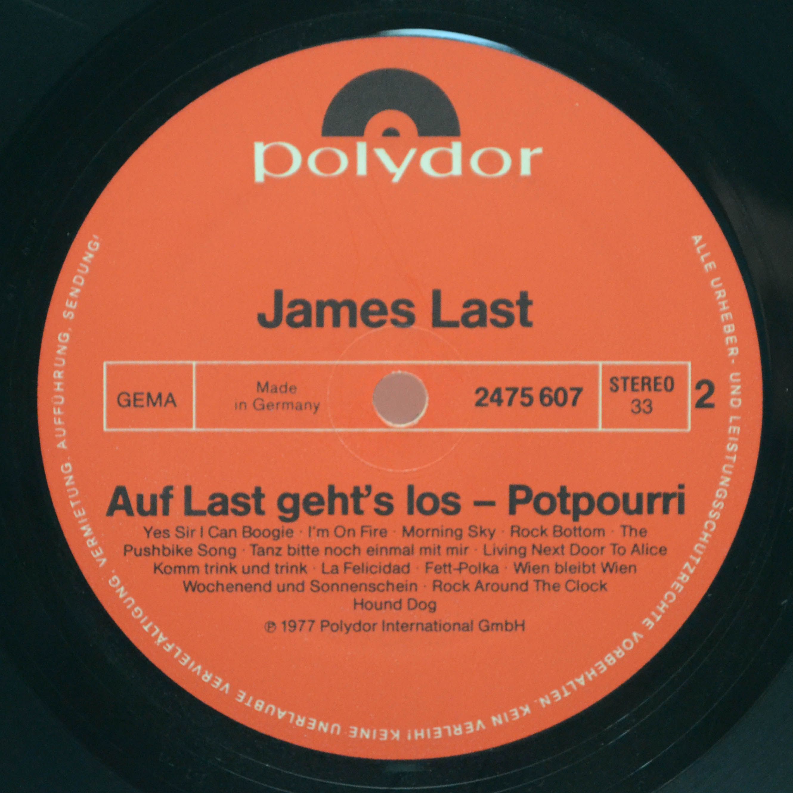 James Last — Auf Last Geht's Los, 1977