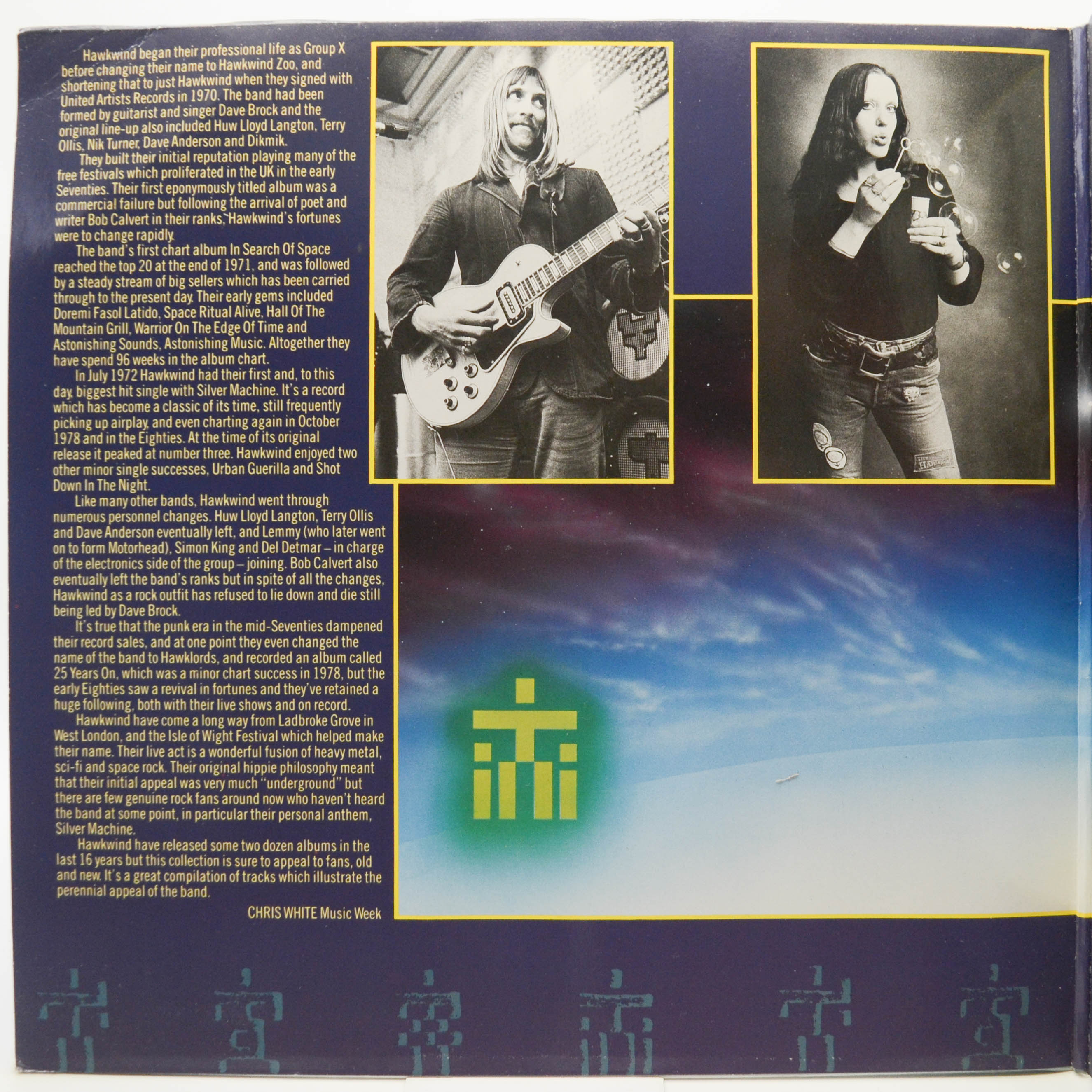 Виниловая пластинка Hawkwind — The Hawkwind Collection (2LP, UK), 1986