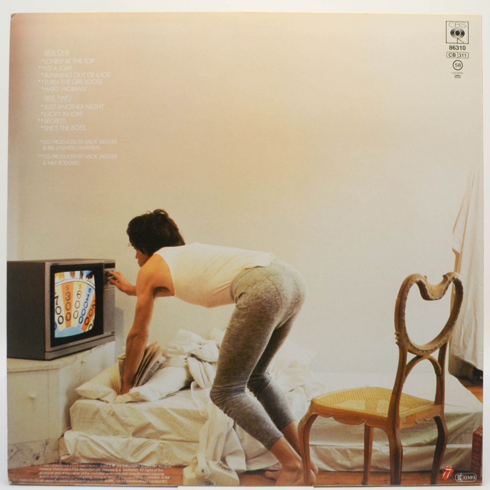 Mick Jagger — She's The Boss, 1985